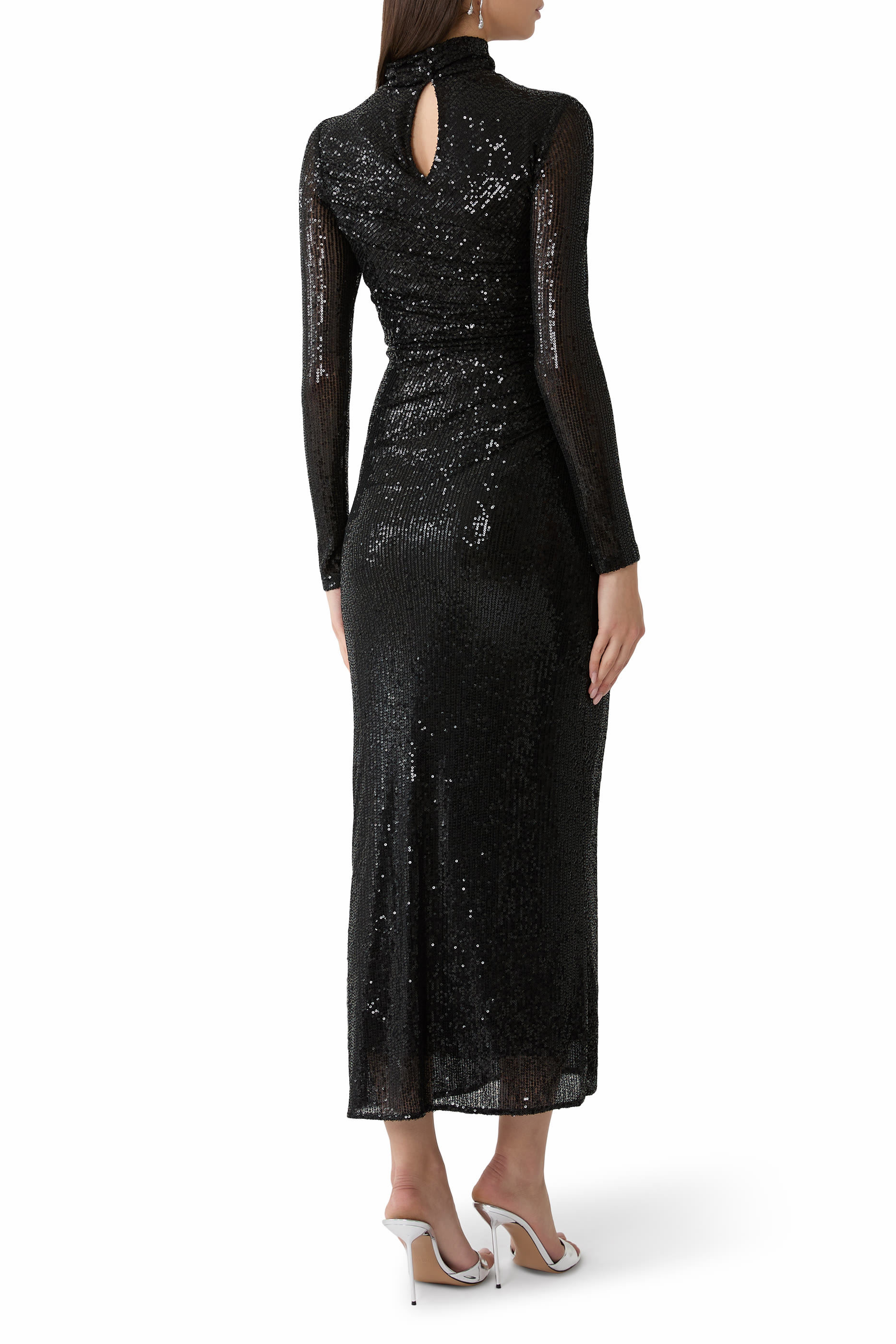 Malia Turtleneck Ankle Gown 