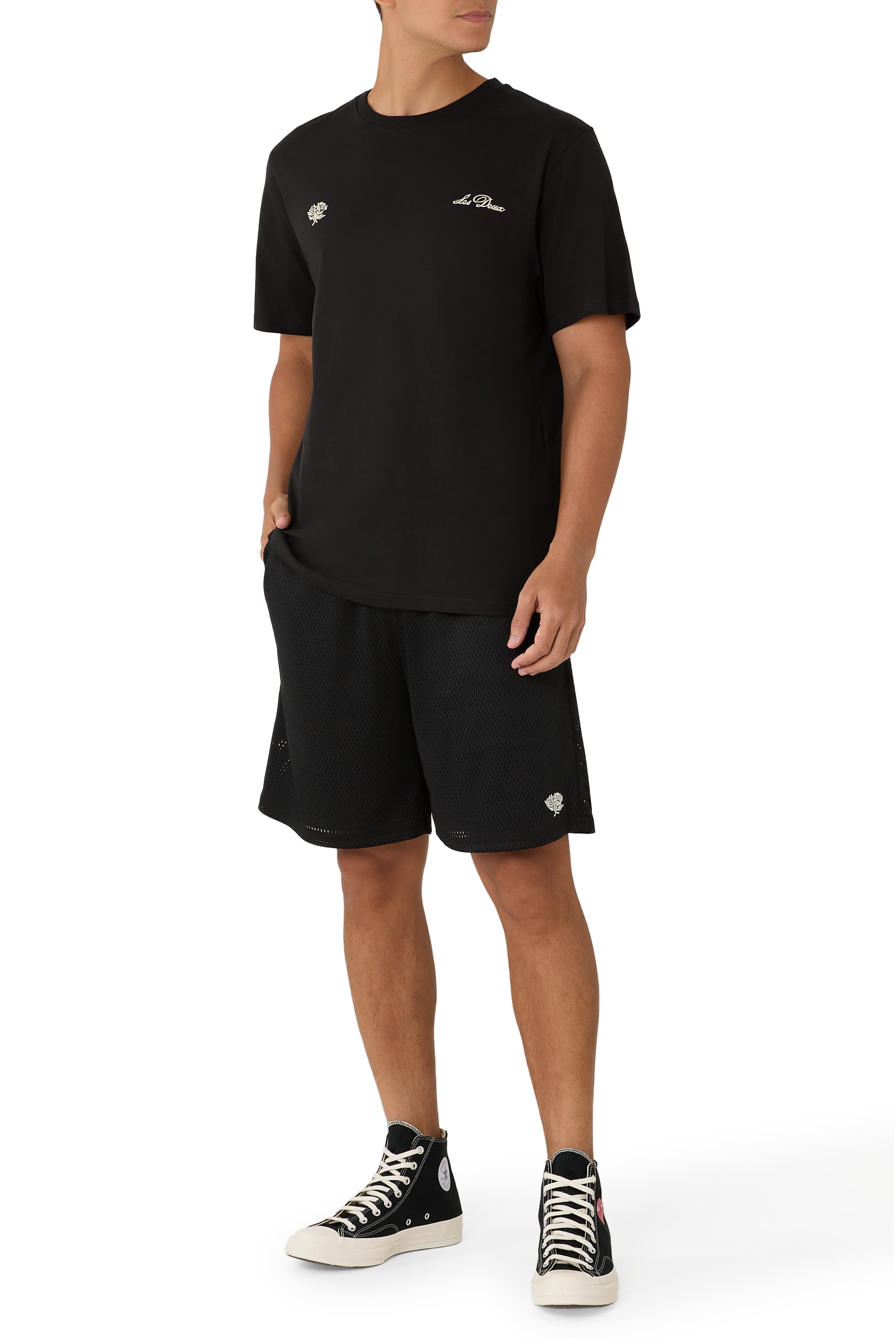 Logo Mesh Shorts