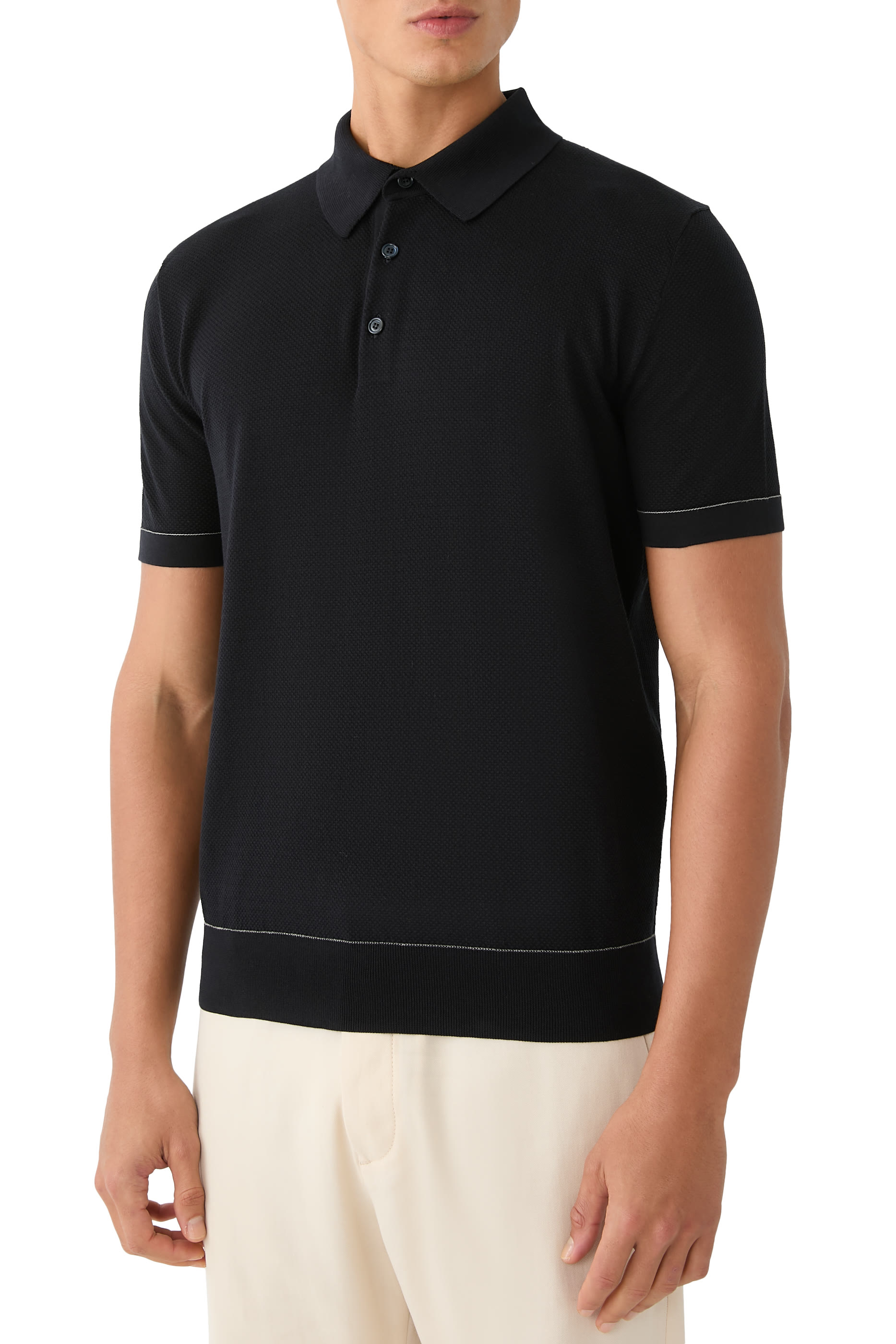 Logo Cotton Polo Shirt