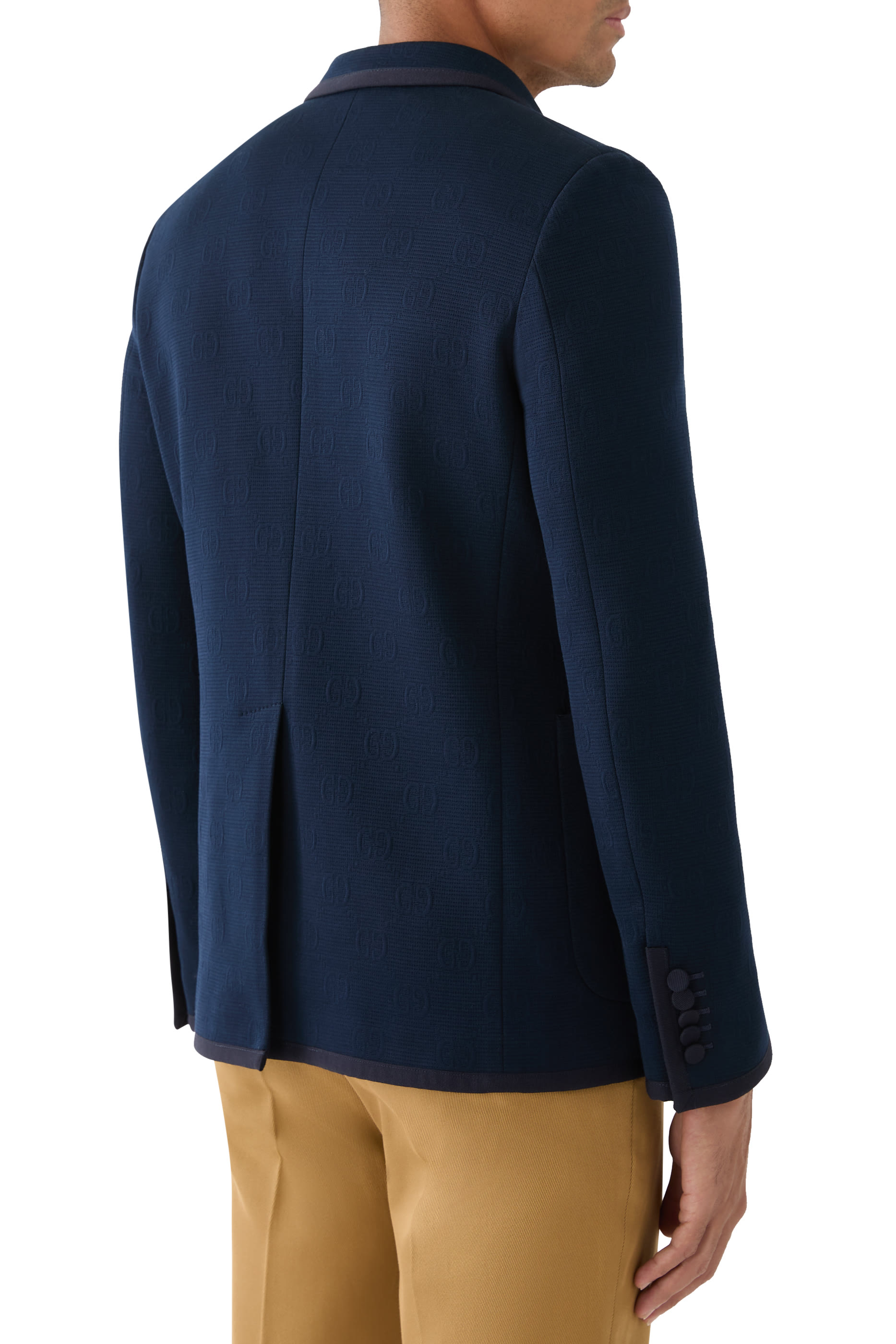 Textured GG Jersey Jacket 