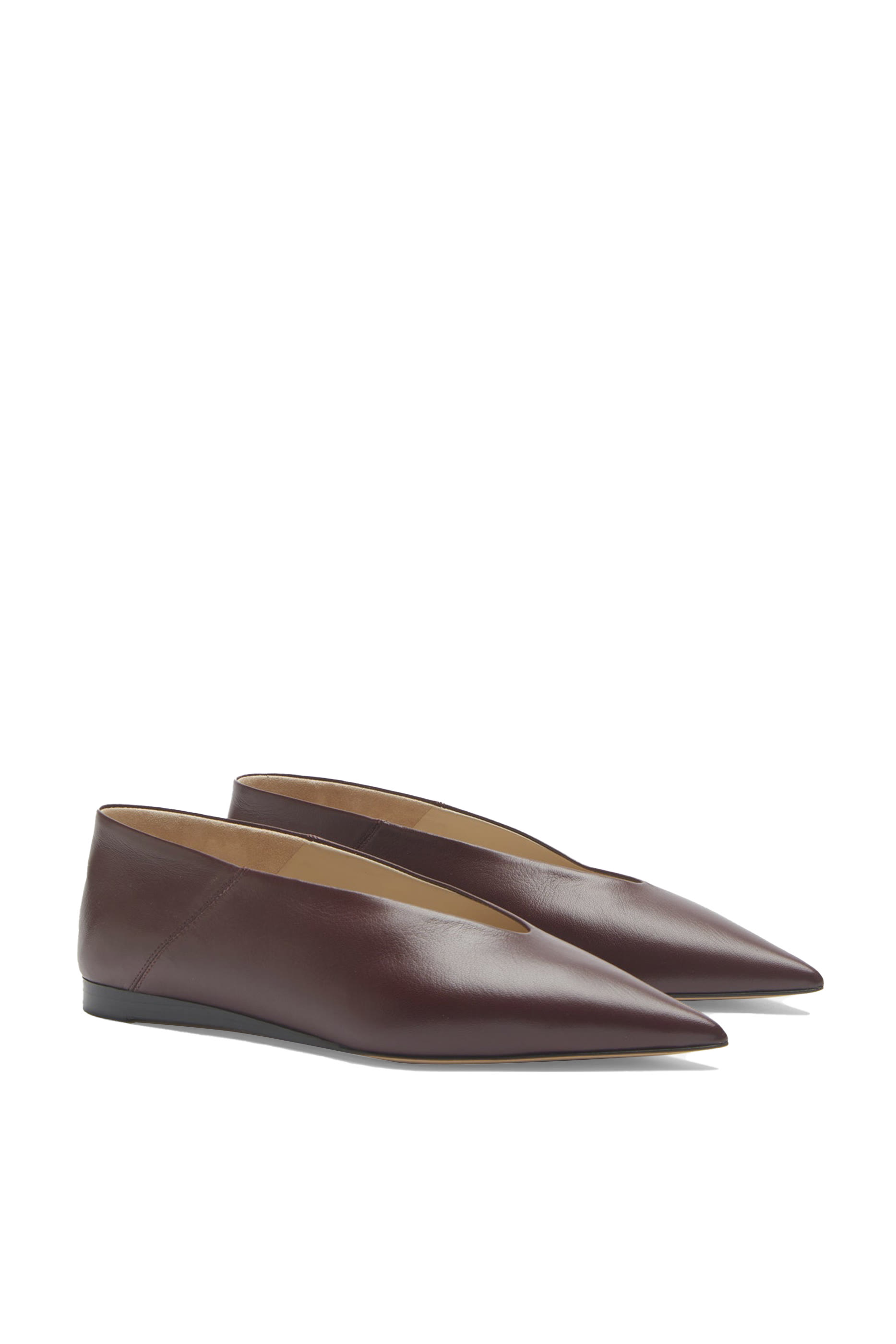 Babouche Flat Leather Ballerinas