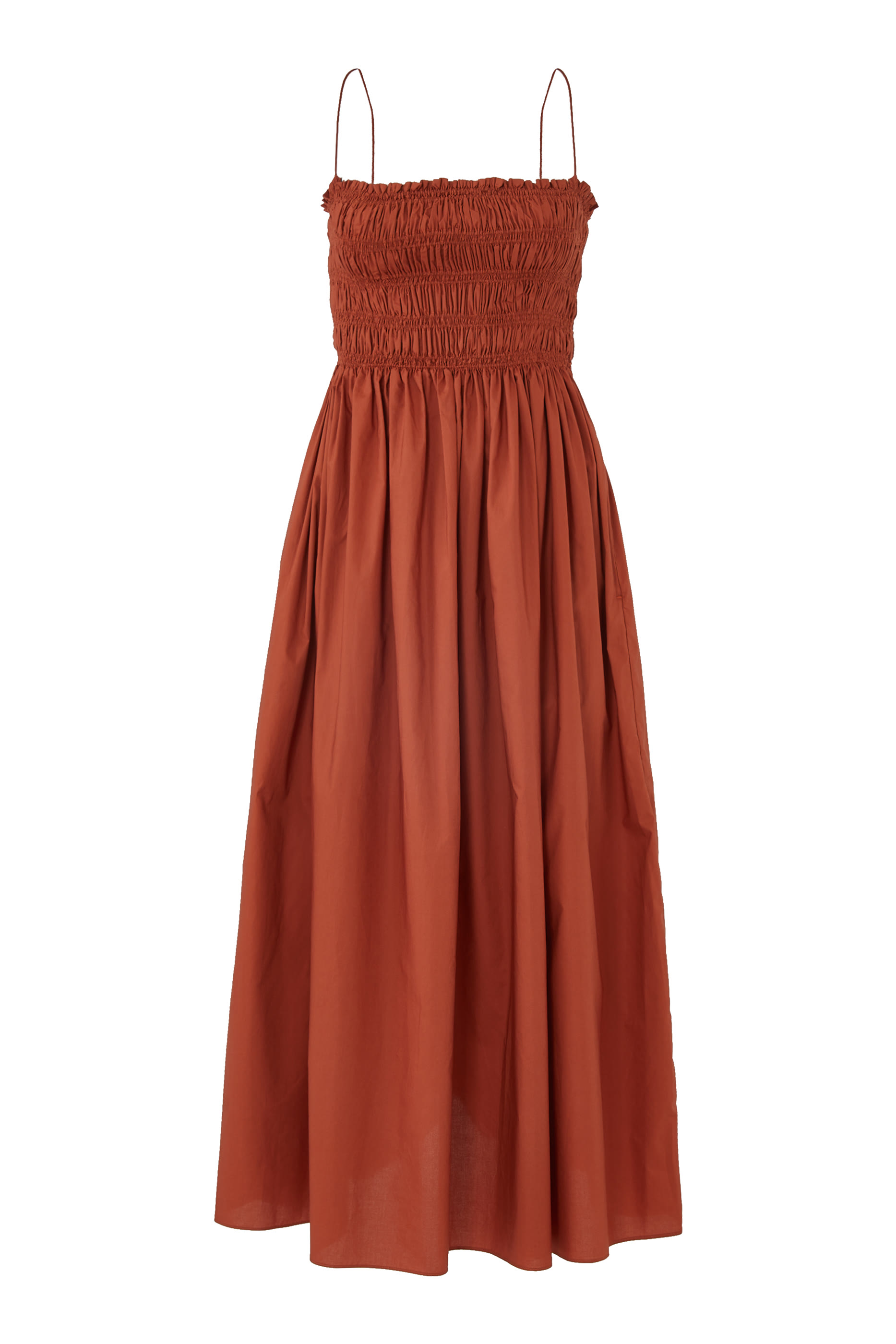 Shirred Bodice Dress