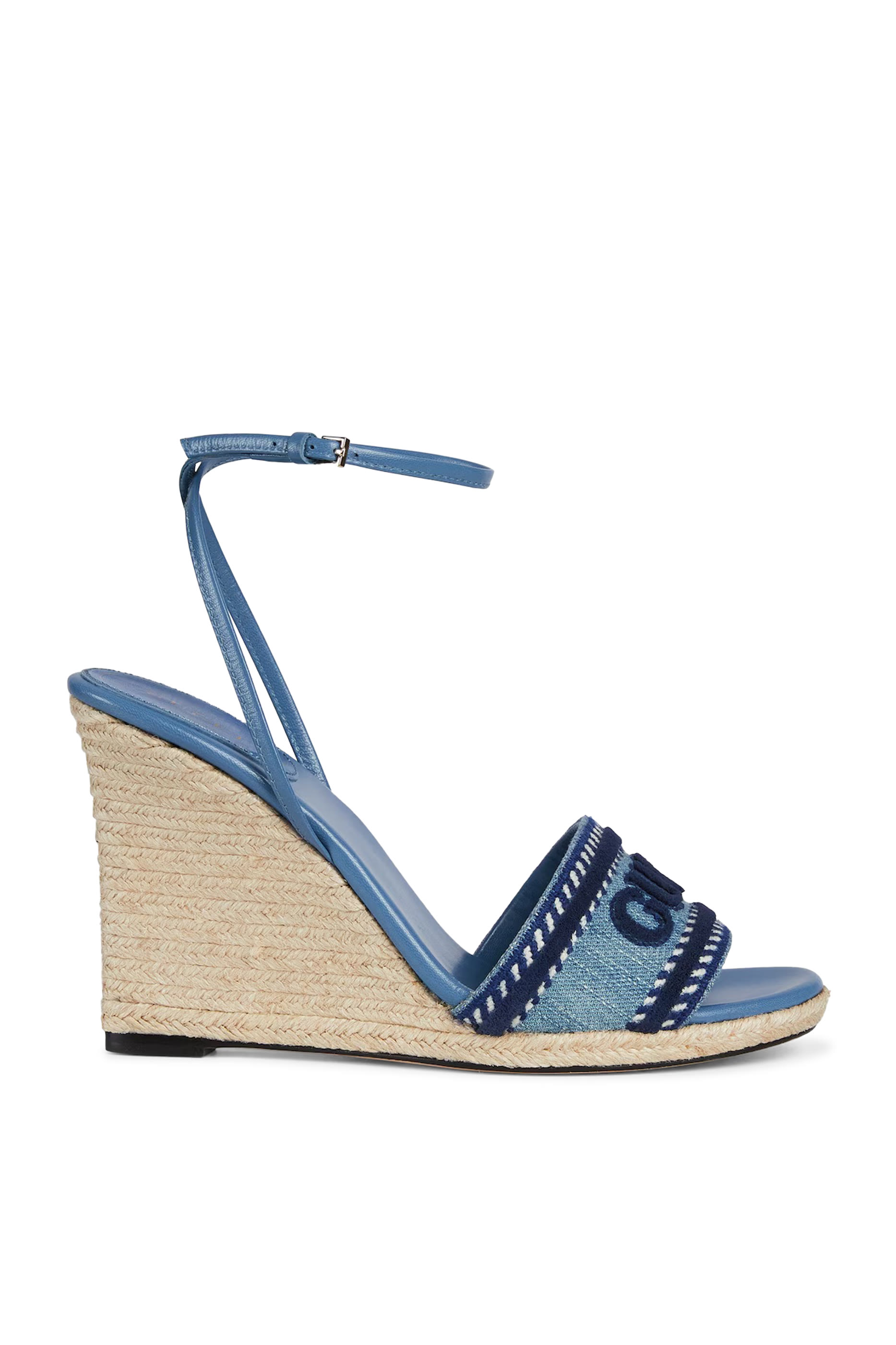 Denim 95 Platform Espadrilles