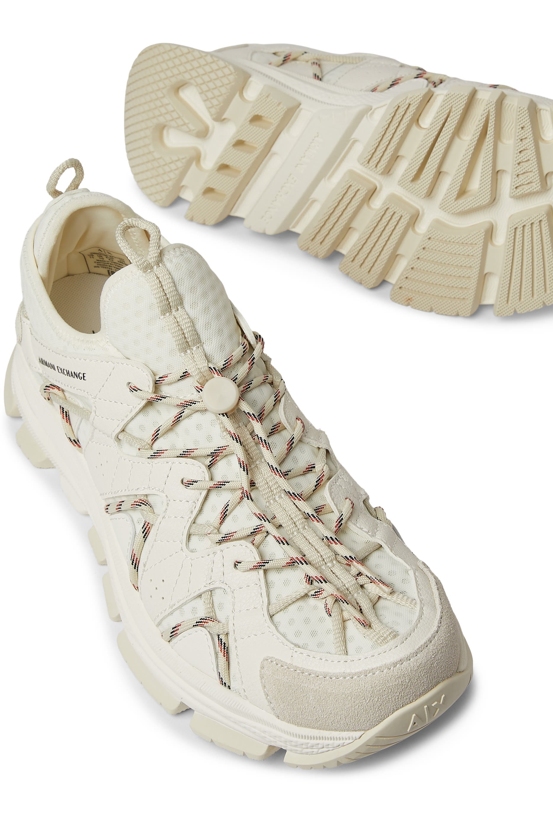 Logo Technical Fabric Sneakers