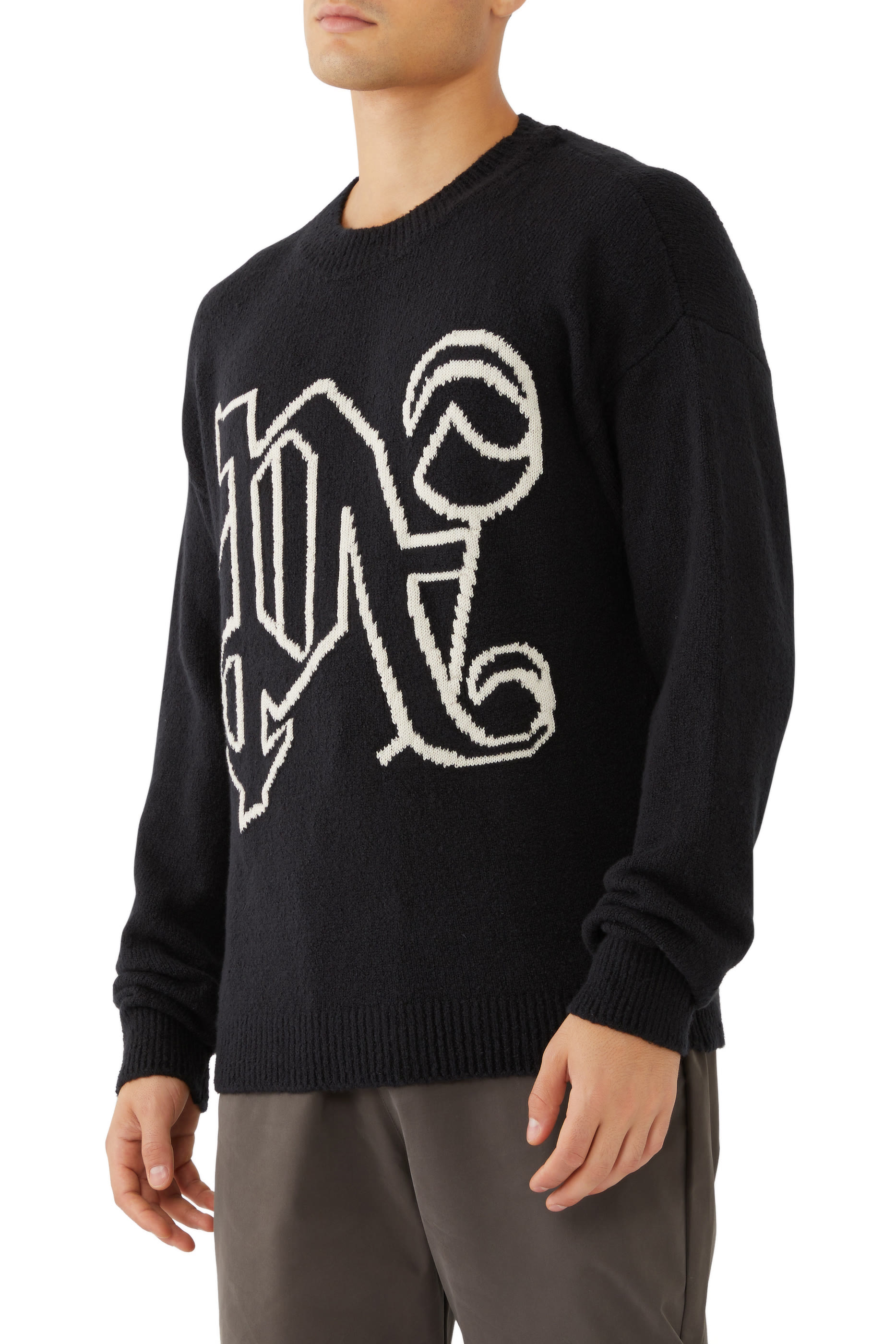 Monogram Logo Sweater