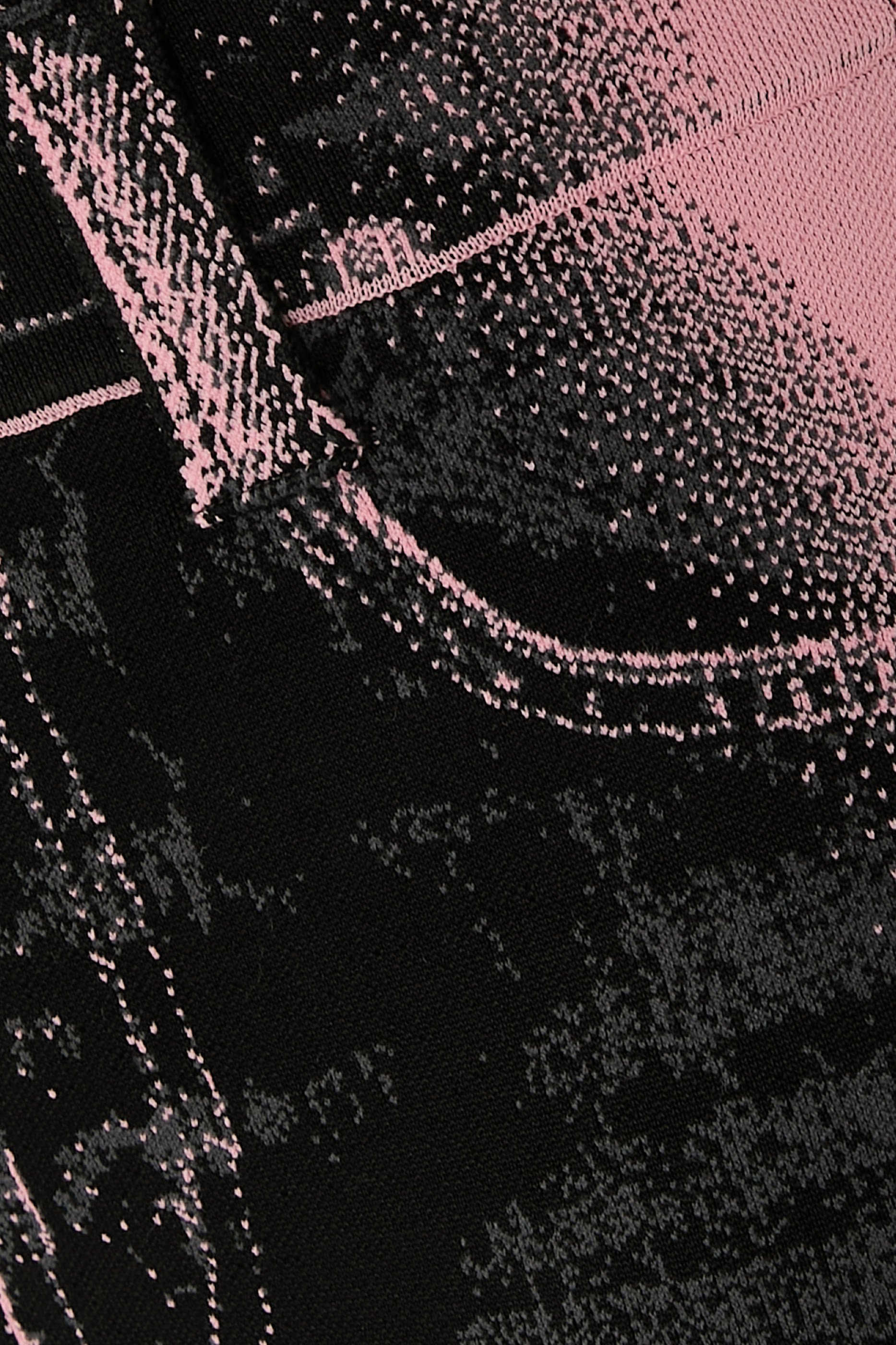 Lily Wavy Denim Maxi Skirt