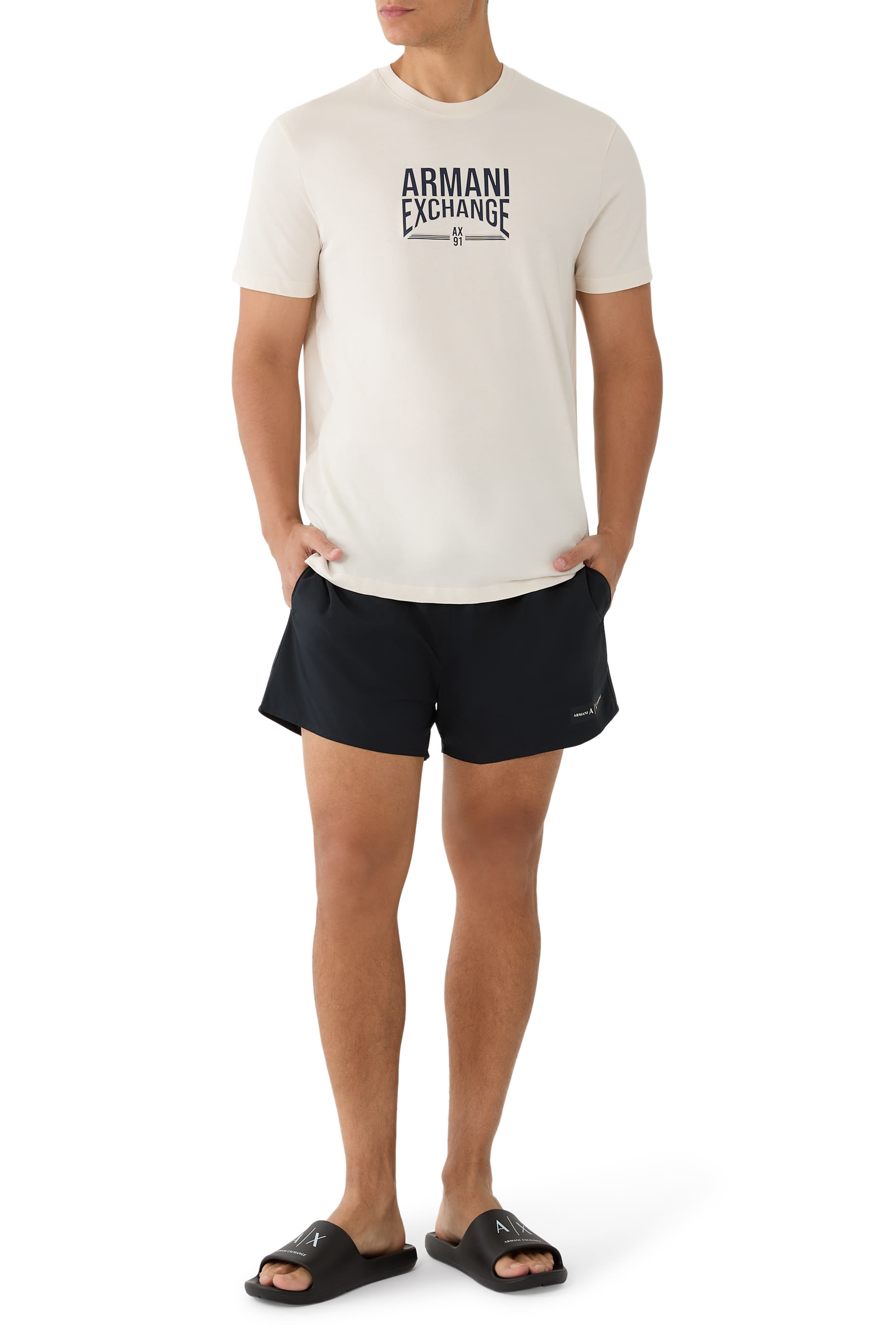 AX Logo Swim Shorts