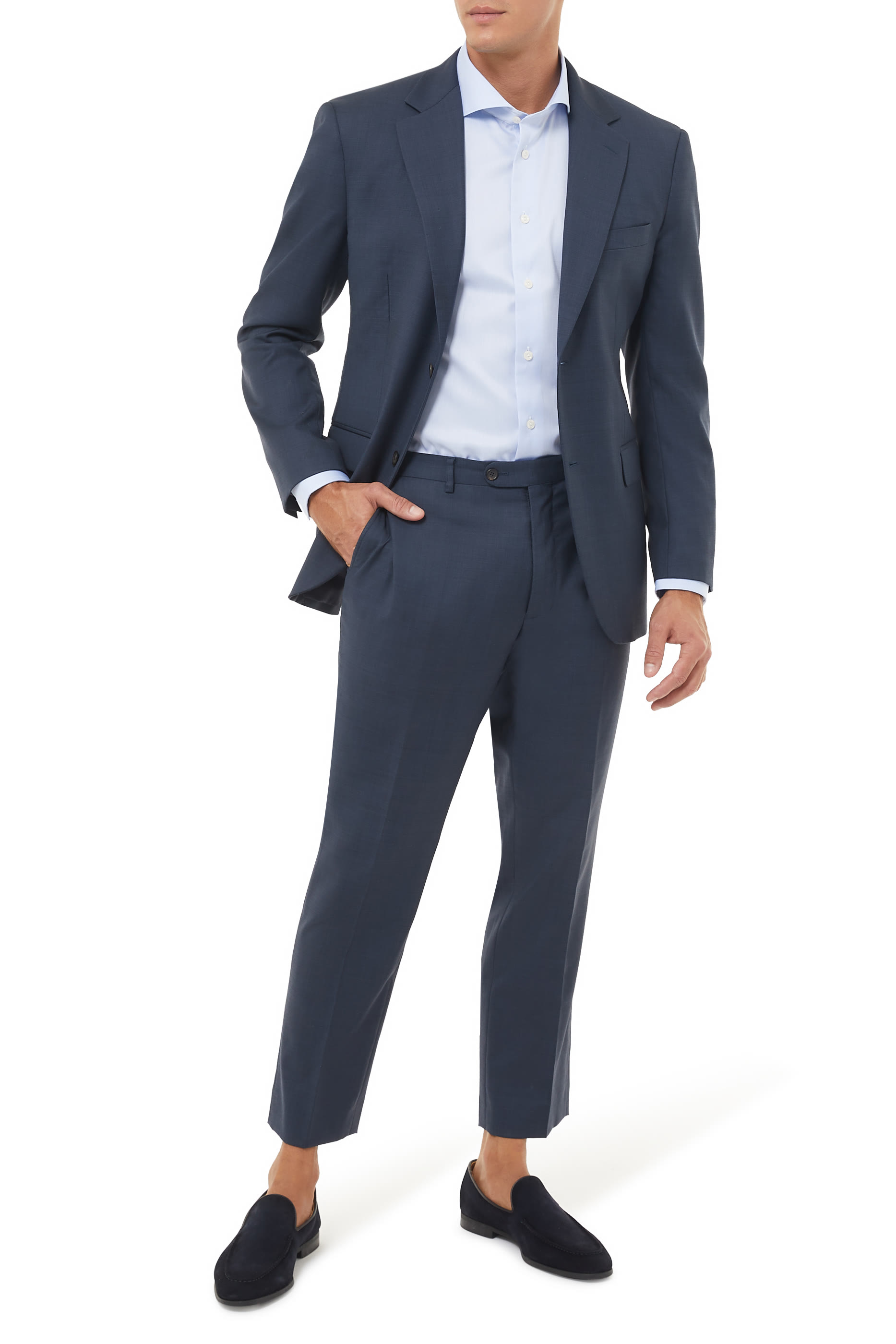 Slim Fit Extreme Cut Away Shirt