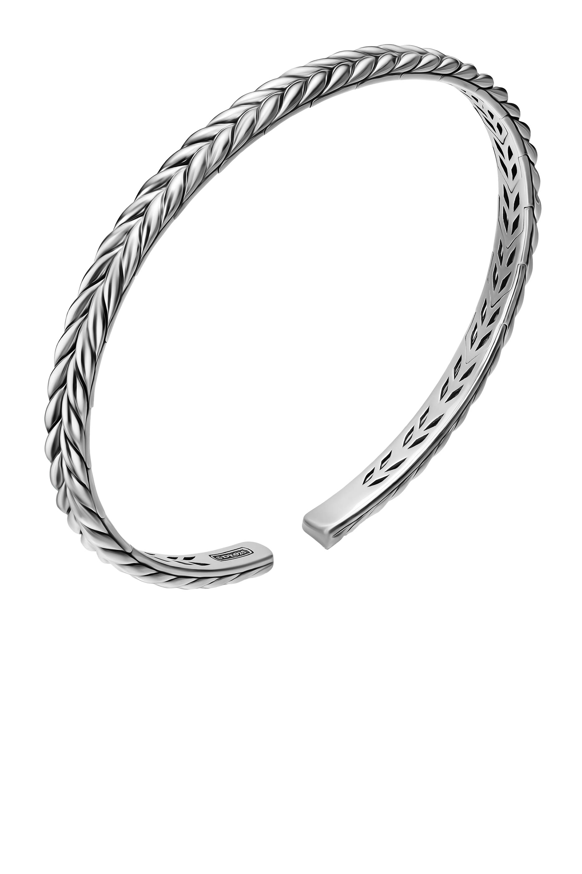 Chevron Flex Bracelet, Sterling Silver