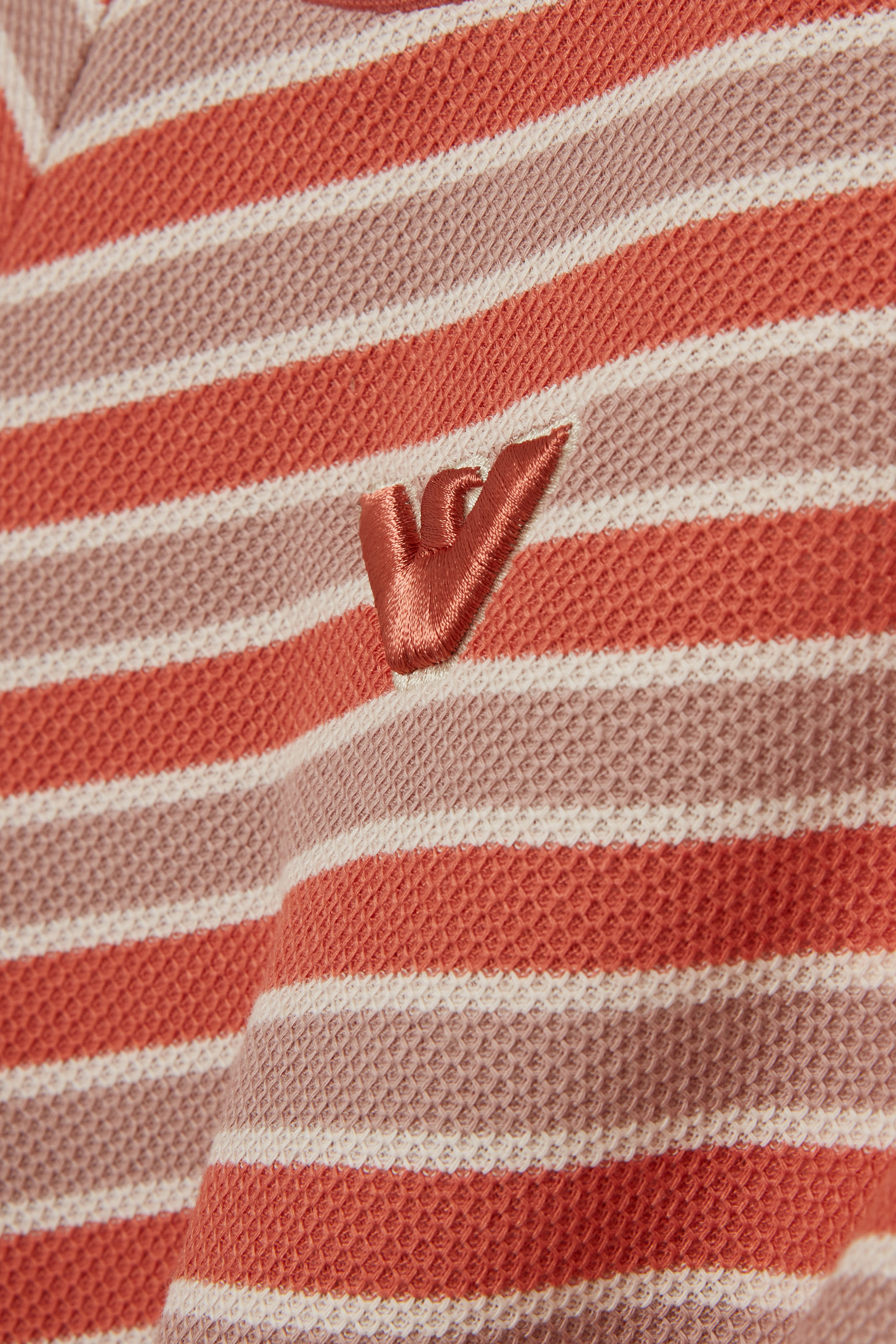 Kids Striped Eagle Logo T-Shirt