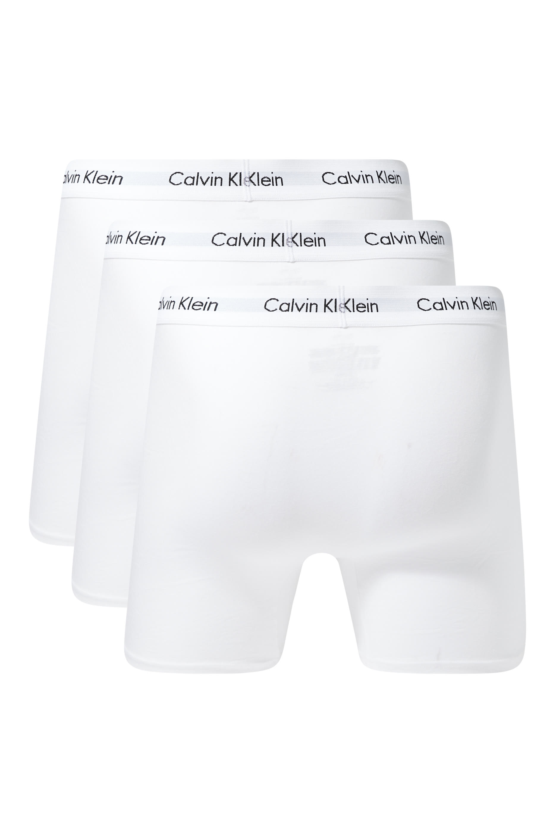 Cotton Stretch Boxer Briefs, Set of 3