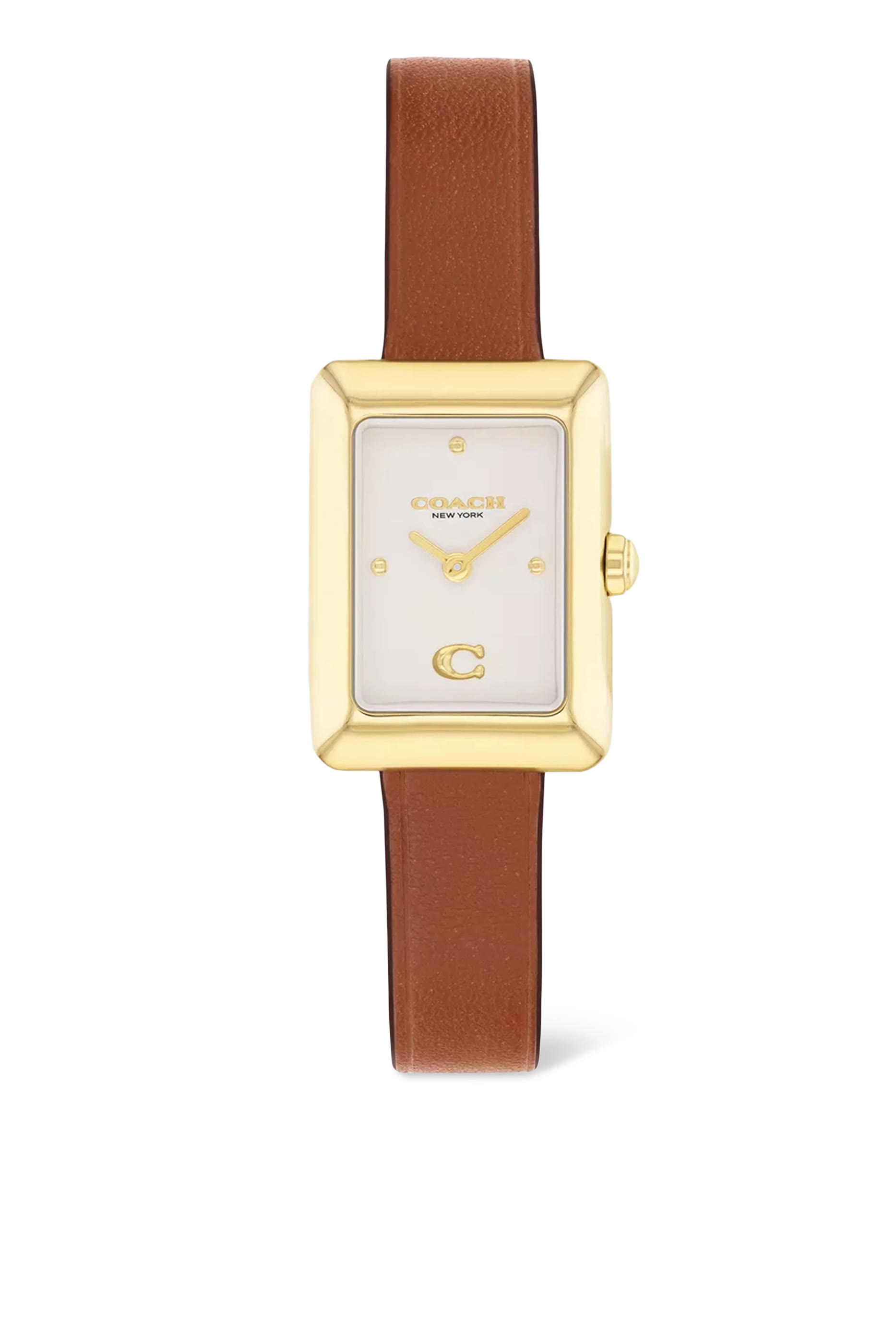 Mara Leather Strap Watch