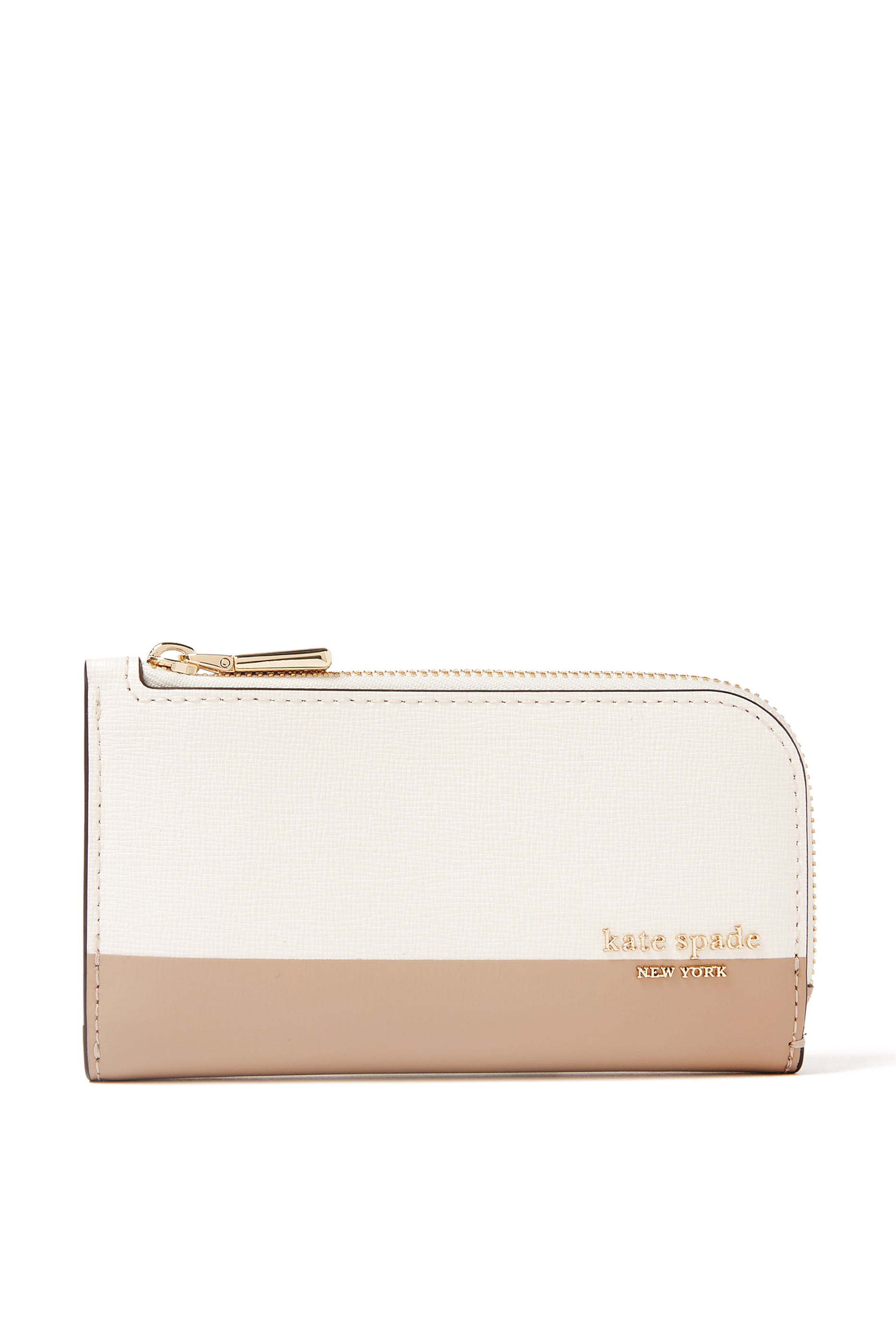 Devin Colorblocked Small Slim Bifold Wallet