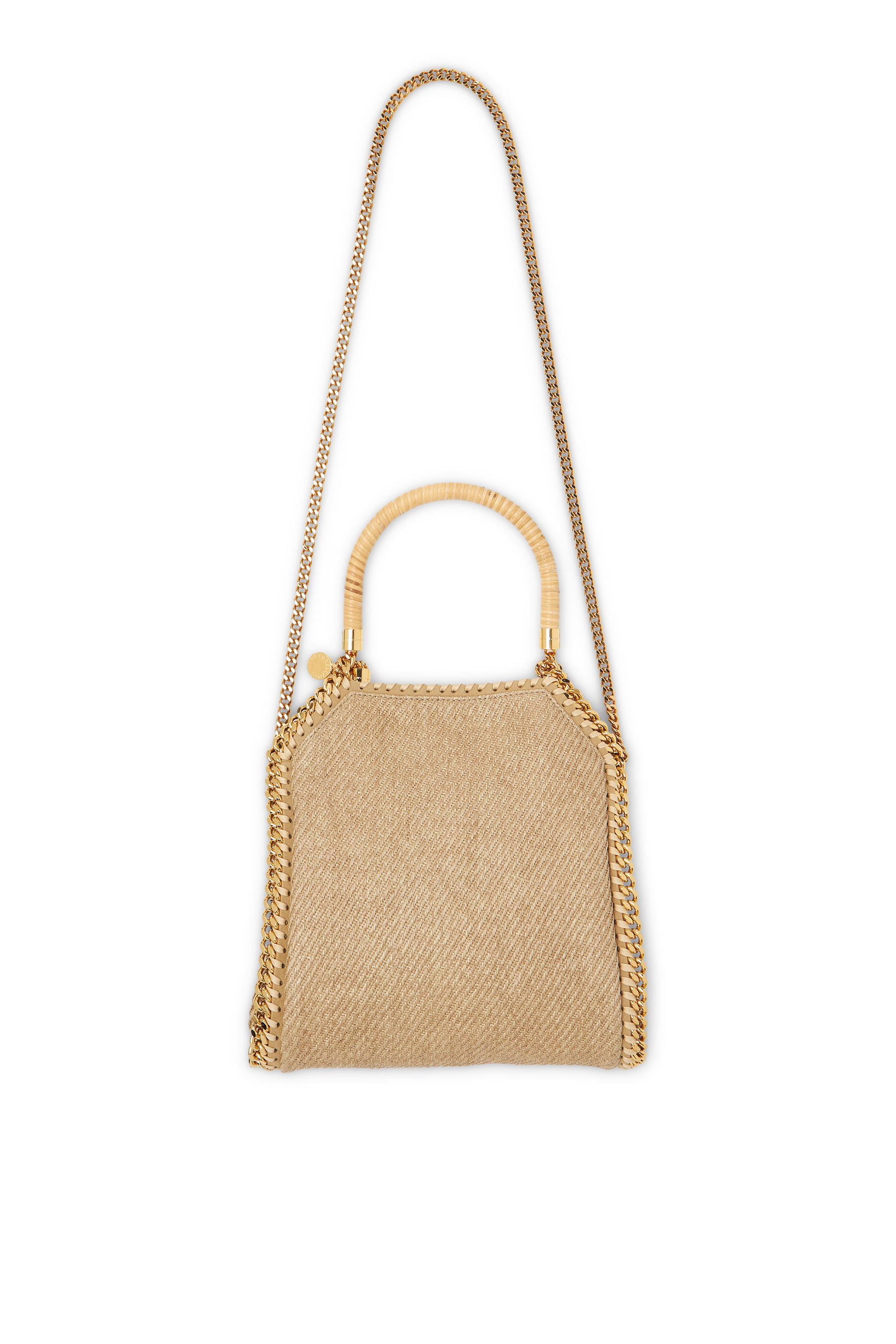 Falabella Mini Woven Tote Bag