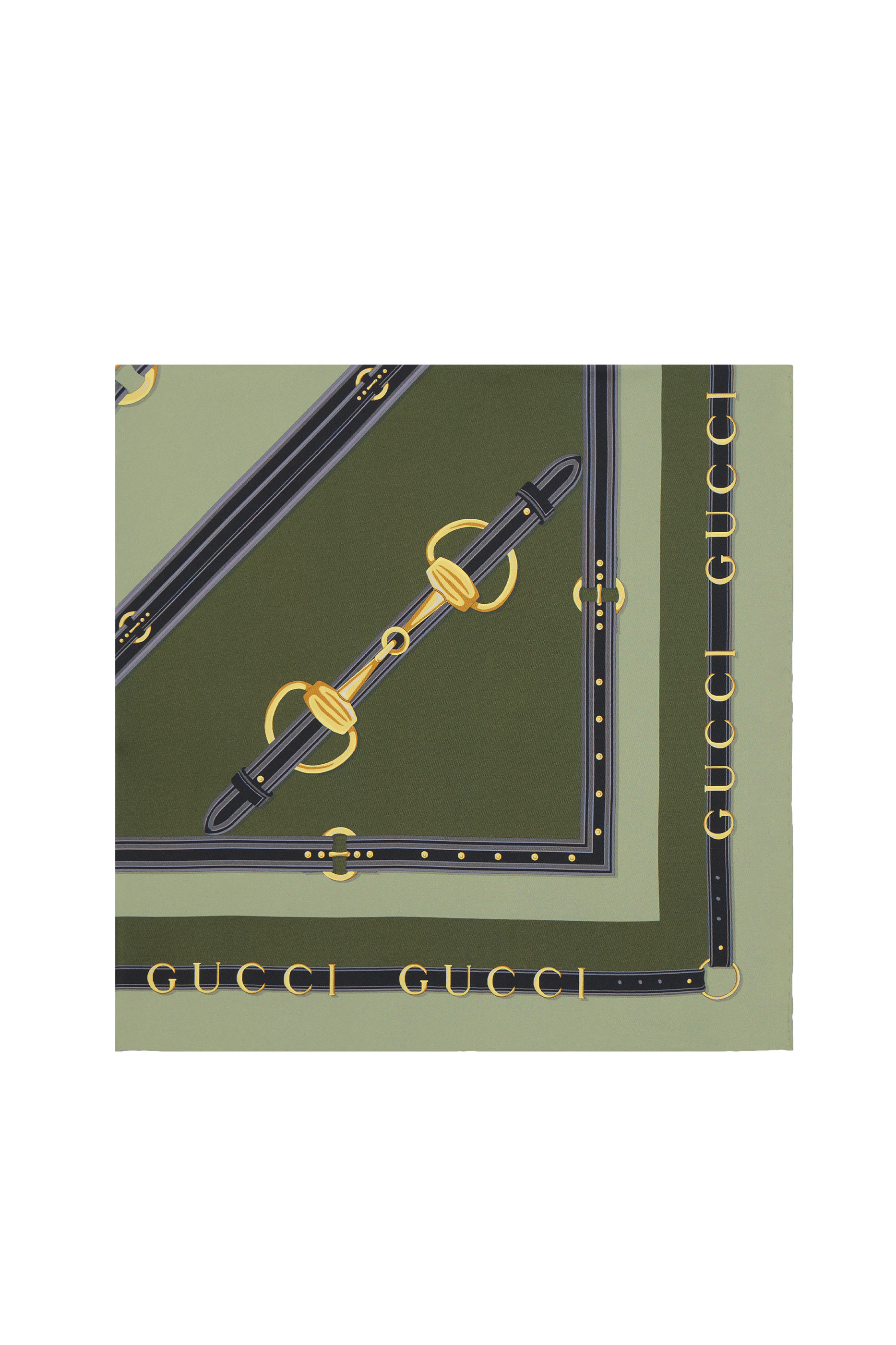 Printed Silk Twill Carré