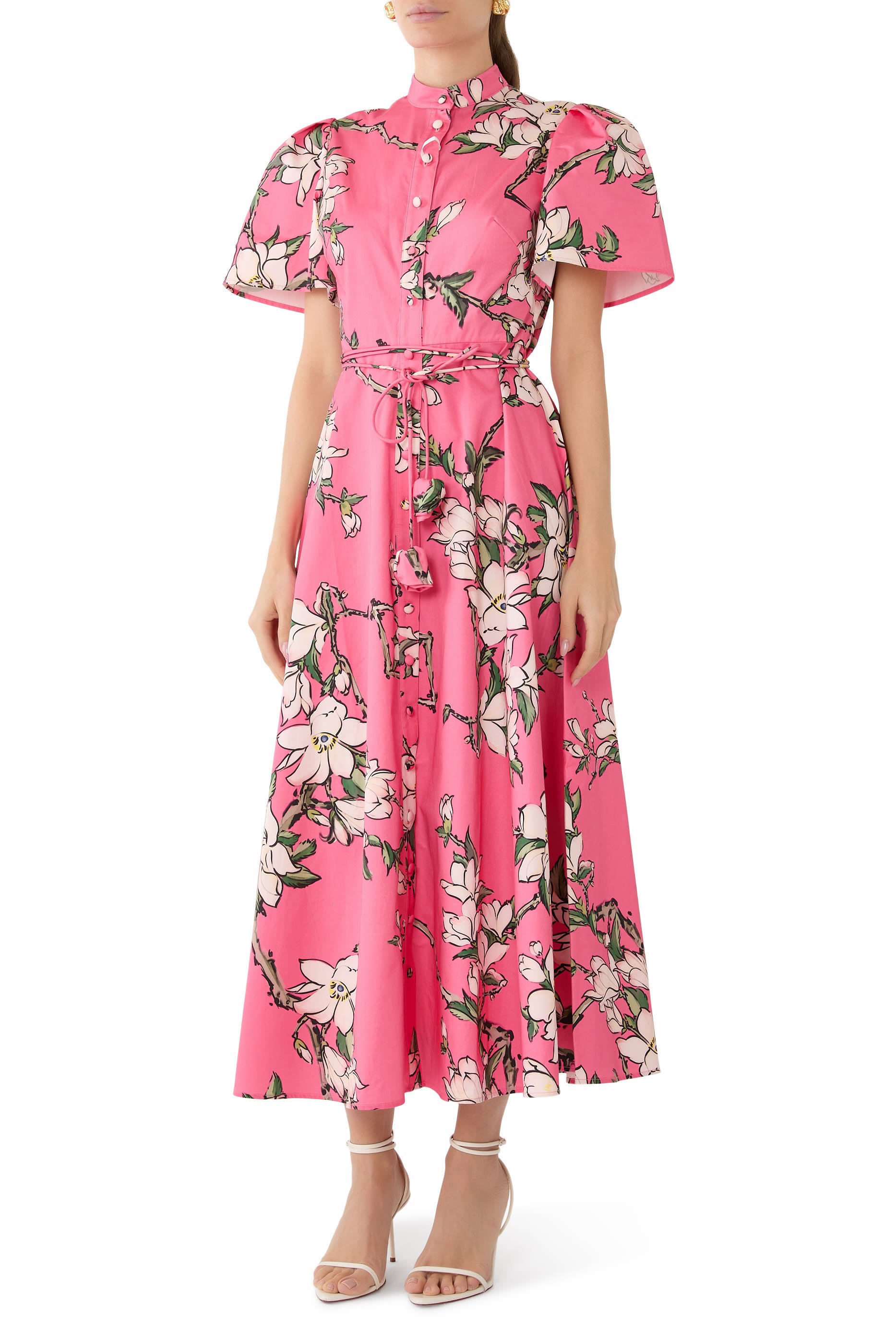 Bianca Short Sleeve Midi Dress