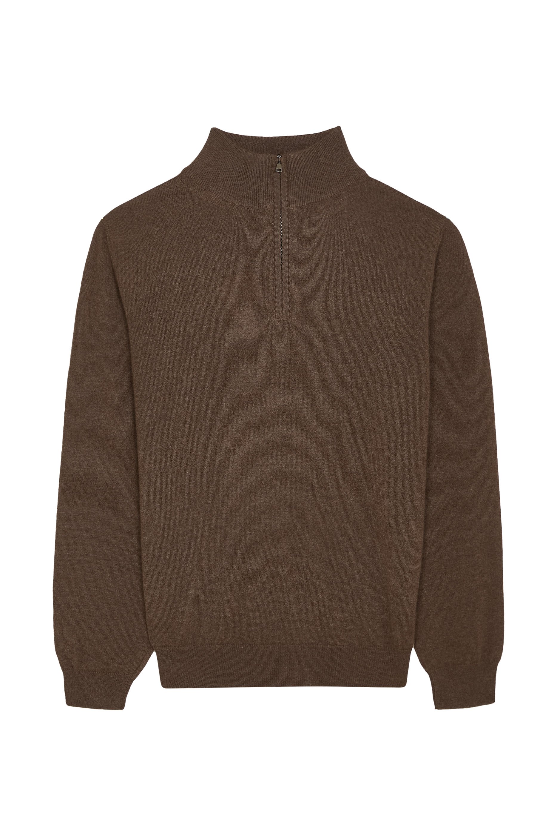 Cashmere Zip-Up Jumper
