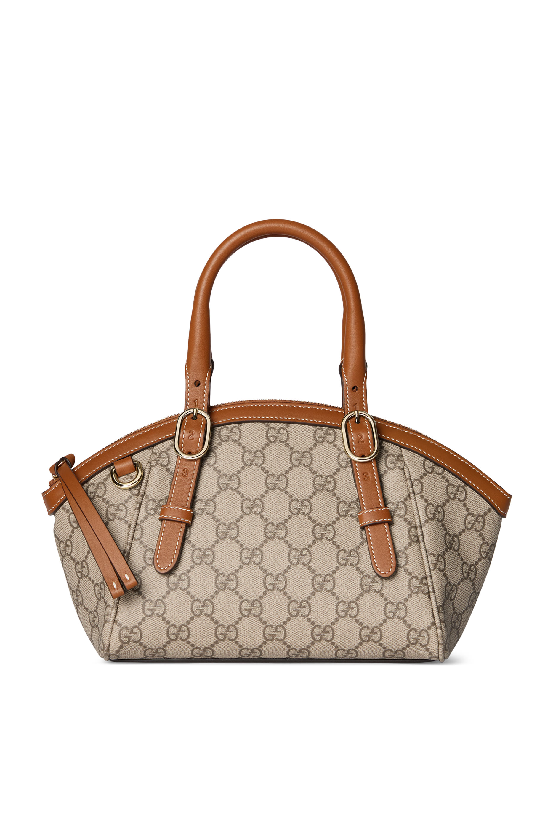  GG Emblem Small Top Handle Bag