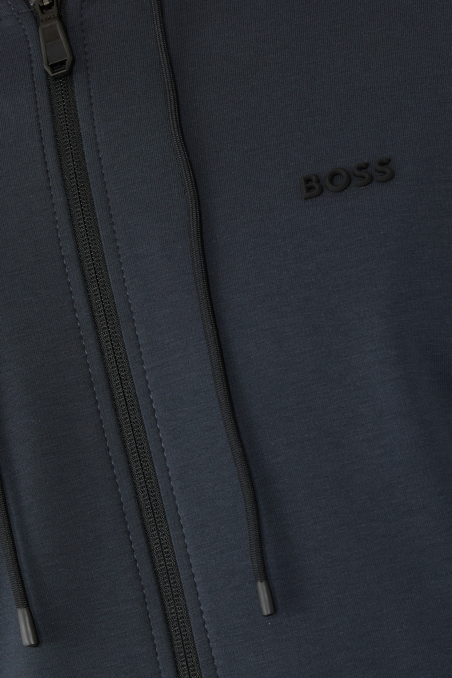 Zip-Up Hooded Sweatshirt