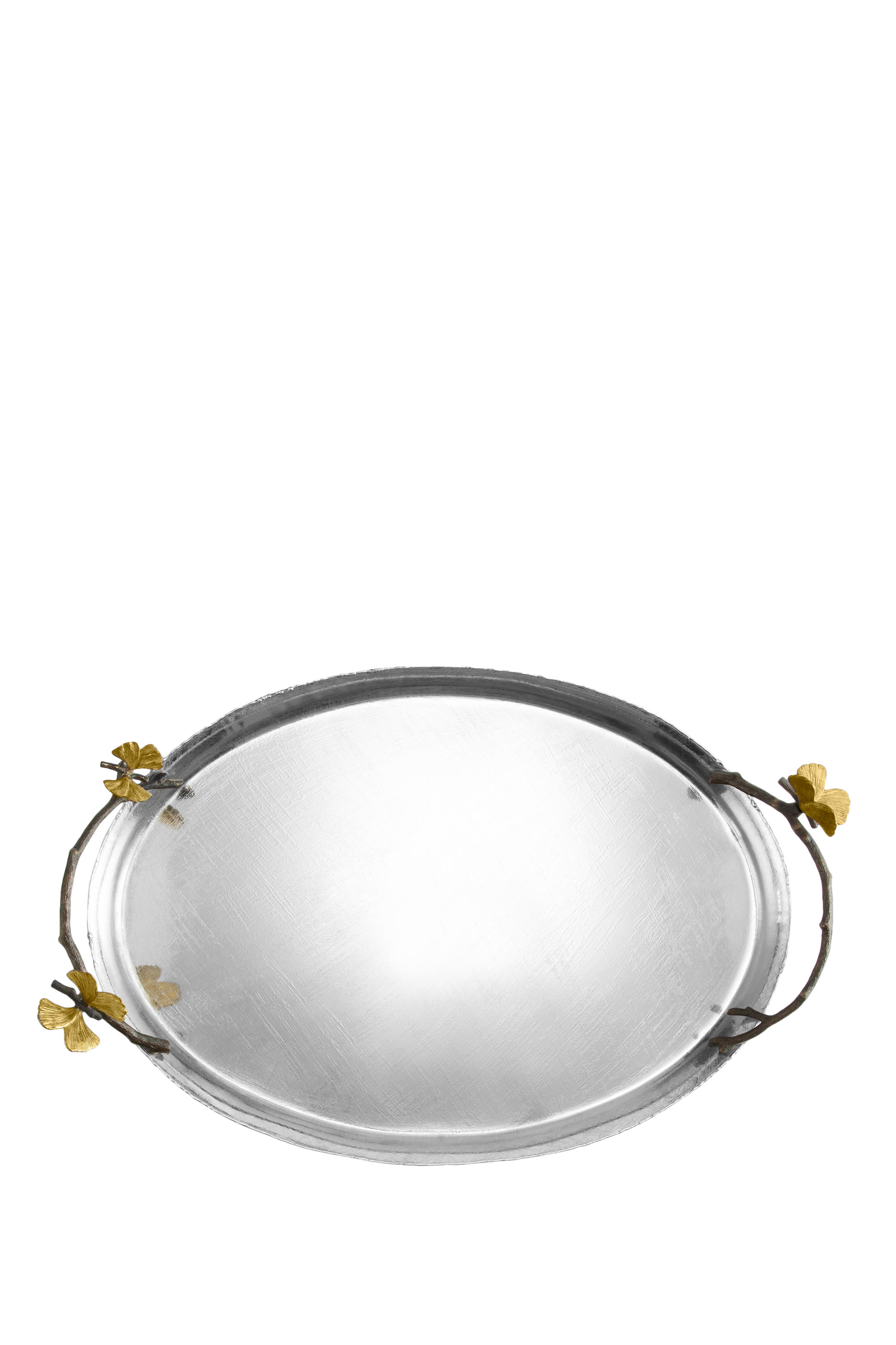 Butterfly Ginkgo Oval Tray