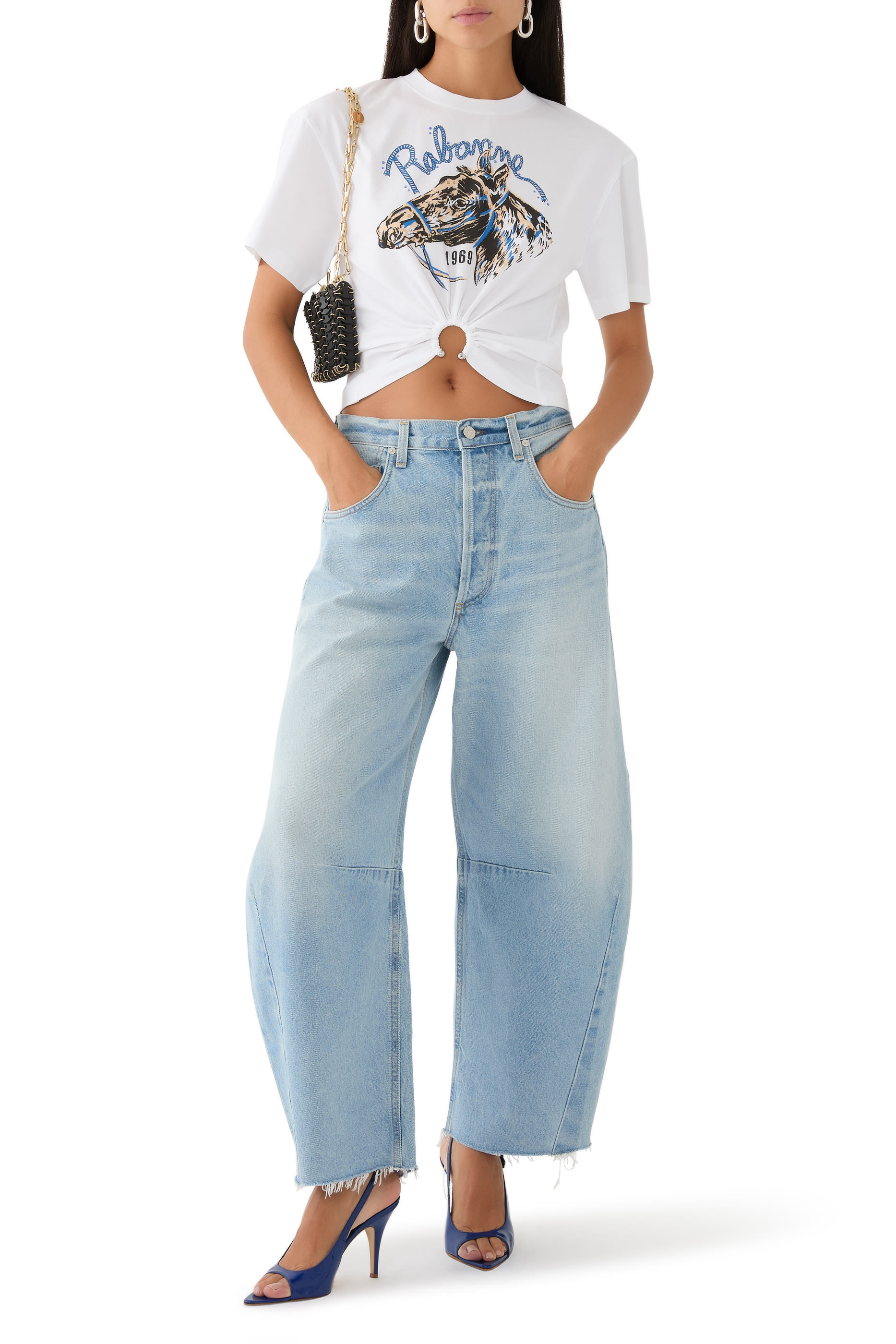 Cotton Piercing T-Shirt