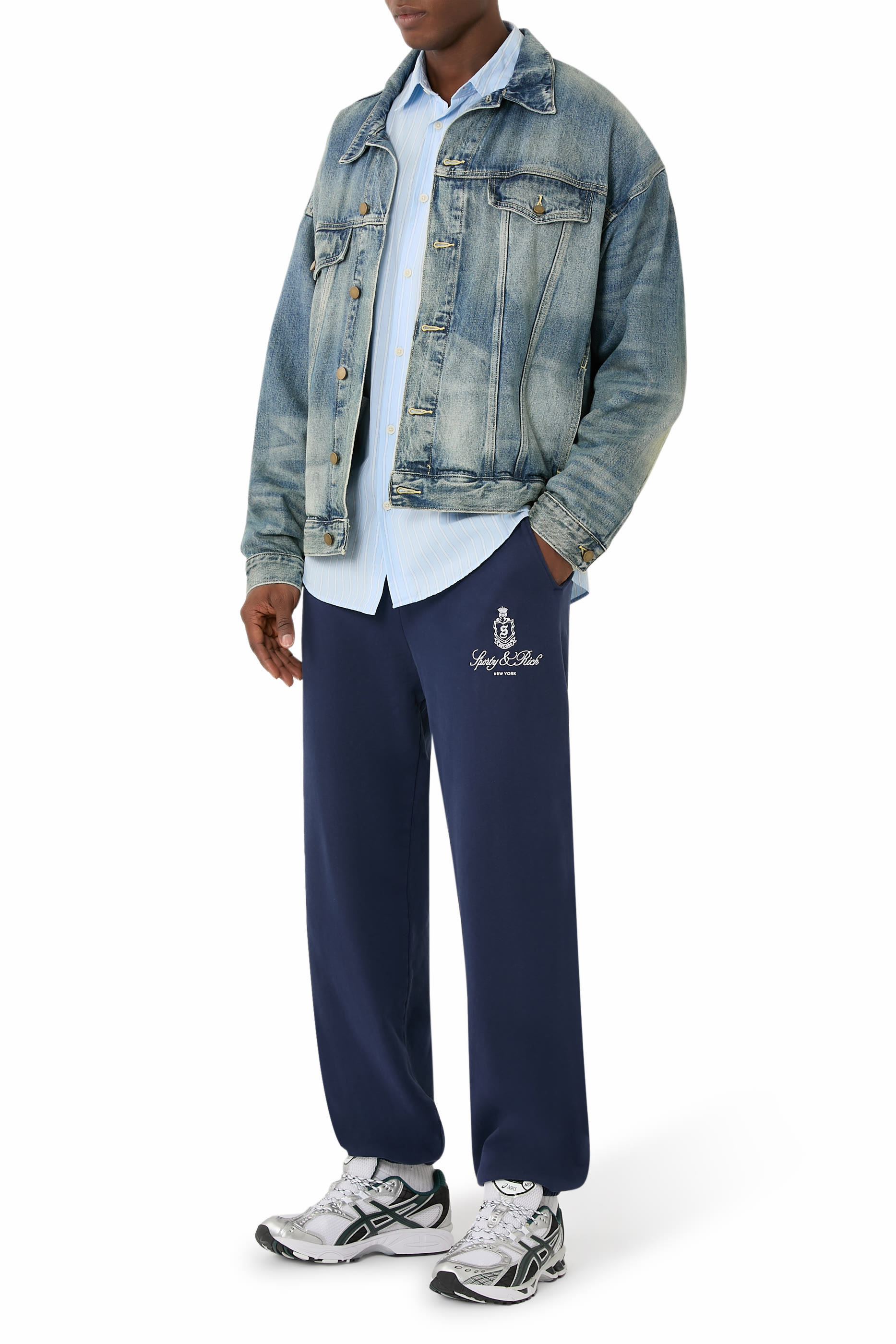 Vendome Embroidered Sweatpants