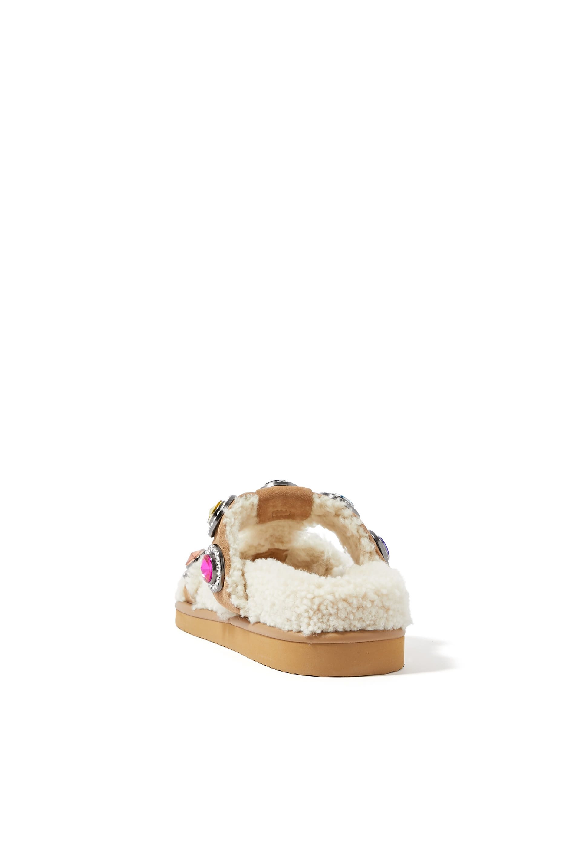 Orson Crystal Teddy Sandals