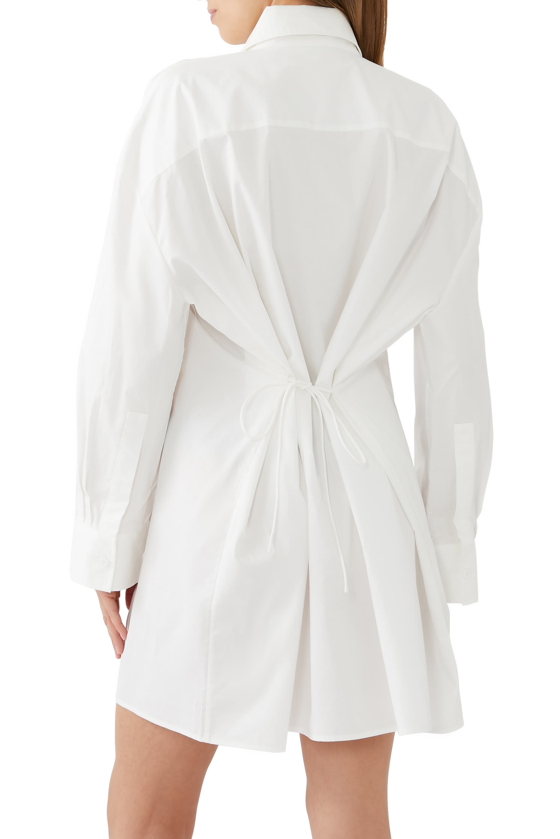 Cotton Oversized Shirt Dress