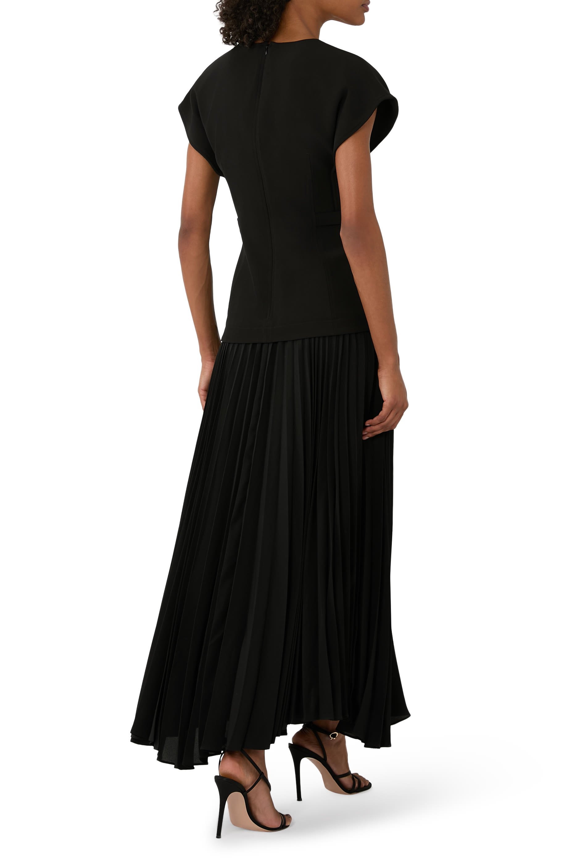 Bollow Maxi Dress 
