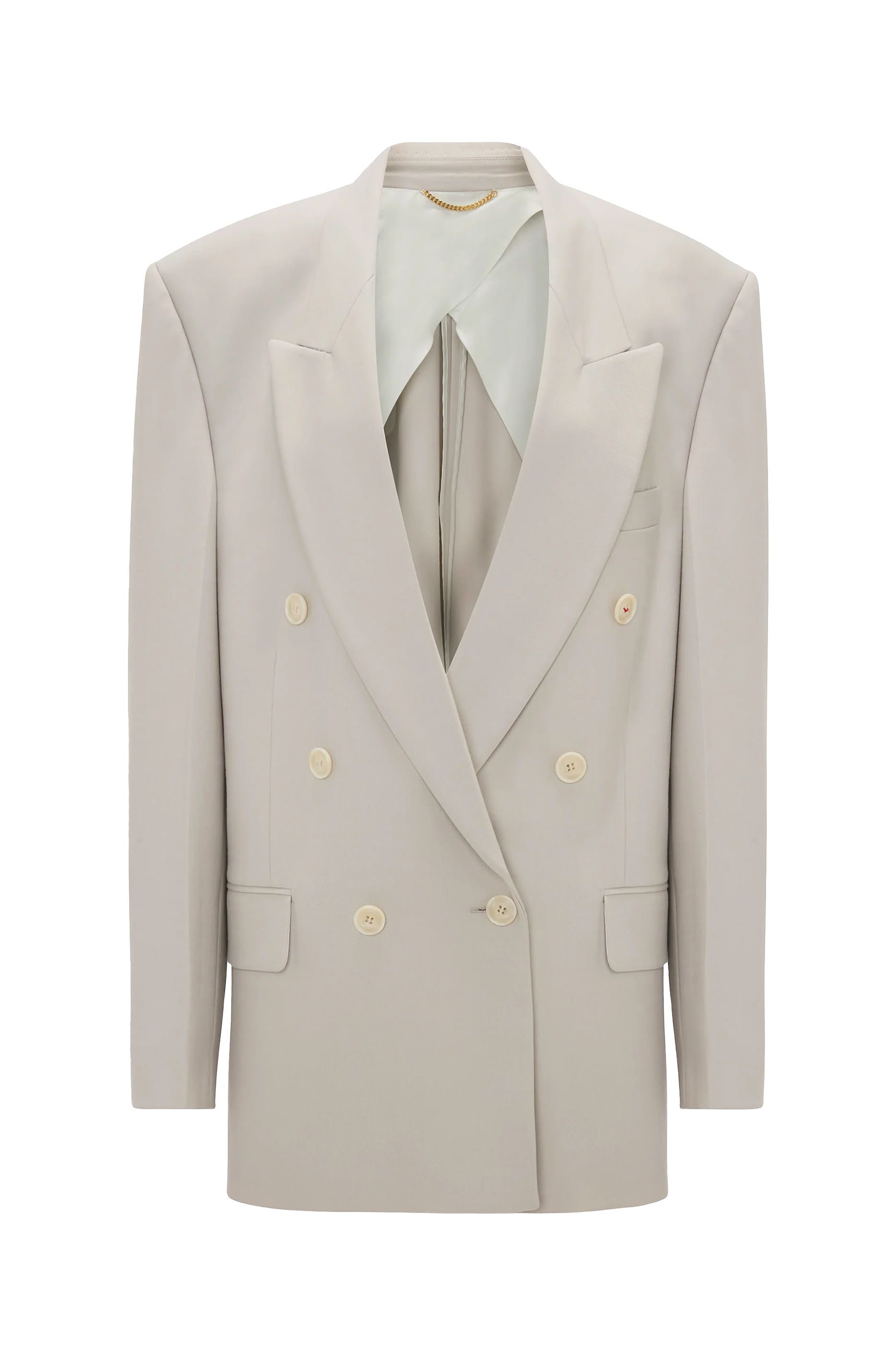 Relaxed Double Breasted Jacket