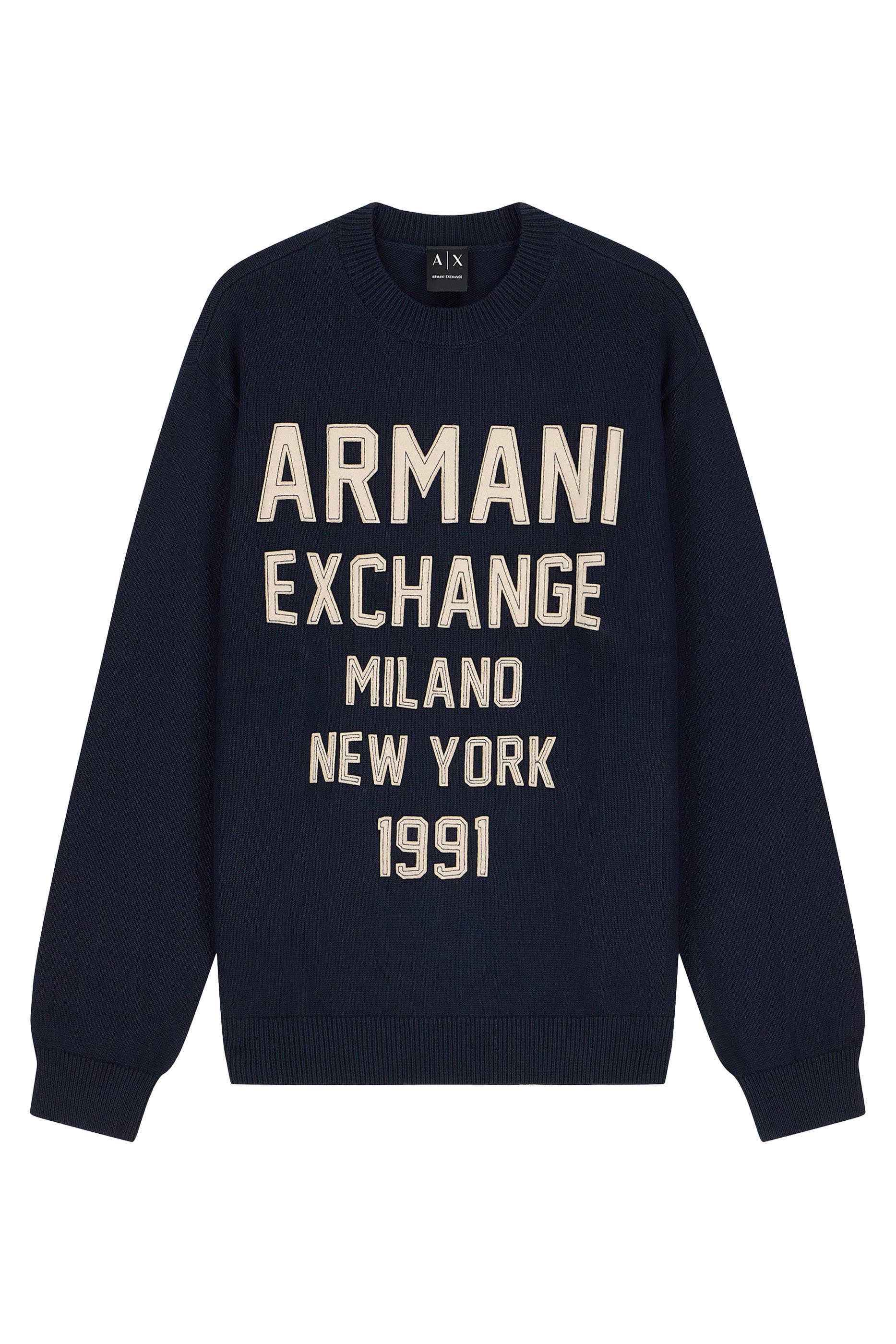 AX Logo Urban Varsity Knitwear