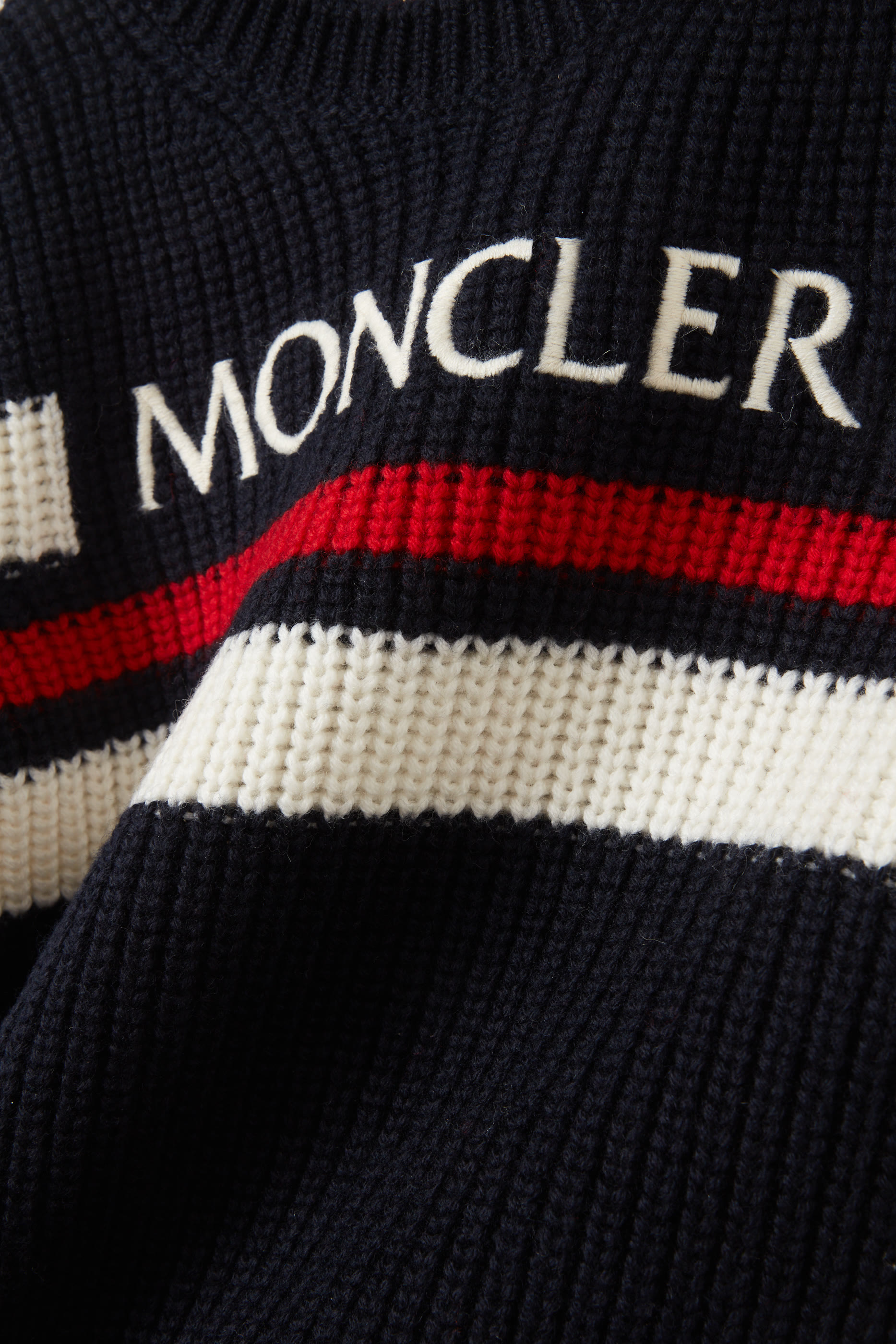 Kids Tricolor Wool Jumper