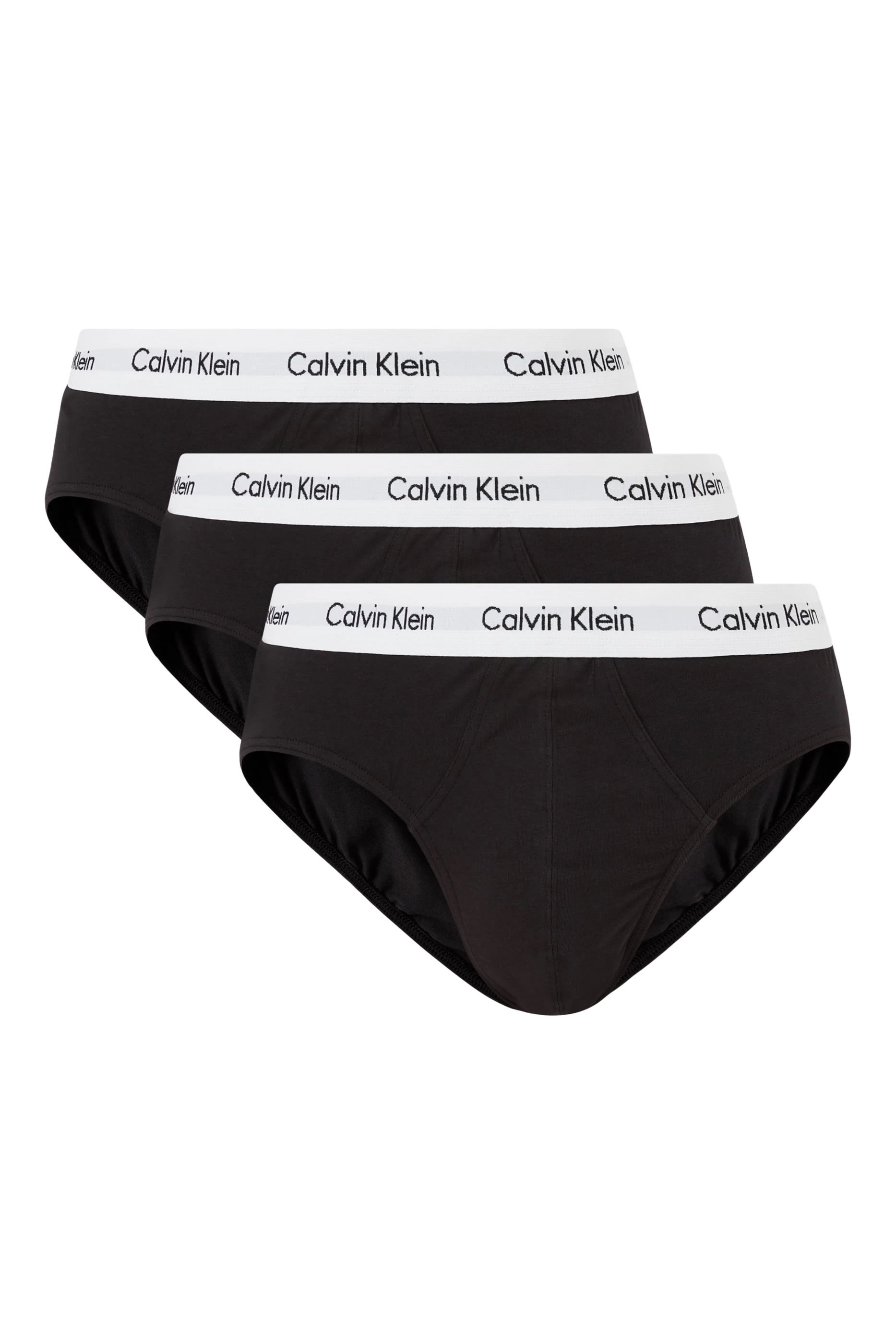 Cotton Stretch Briefs, Set of 3