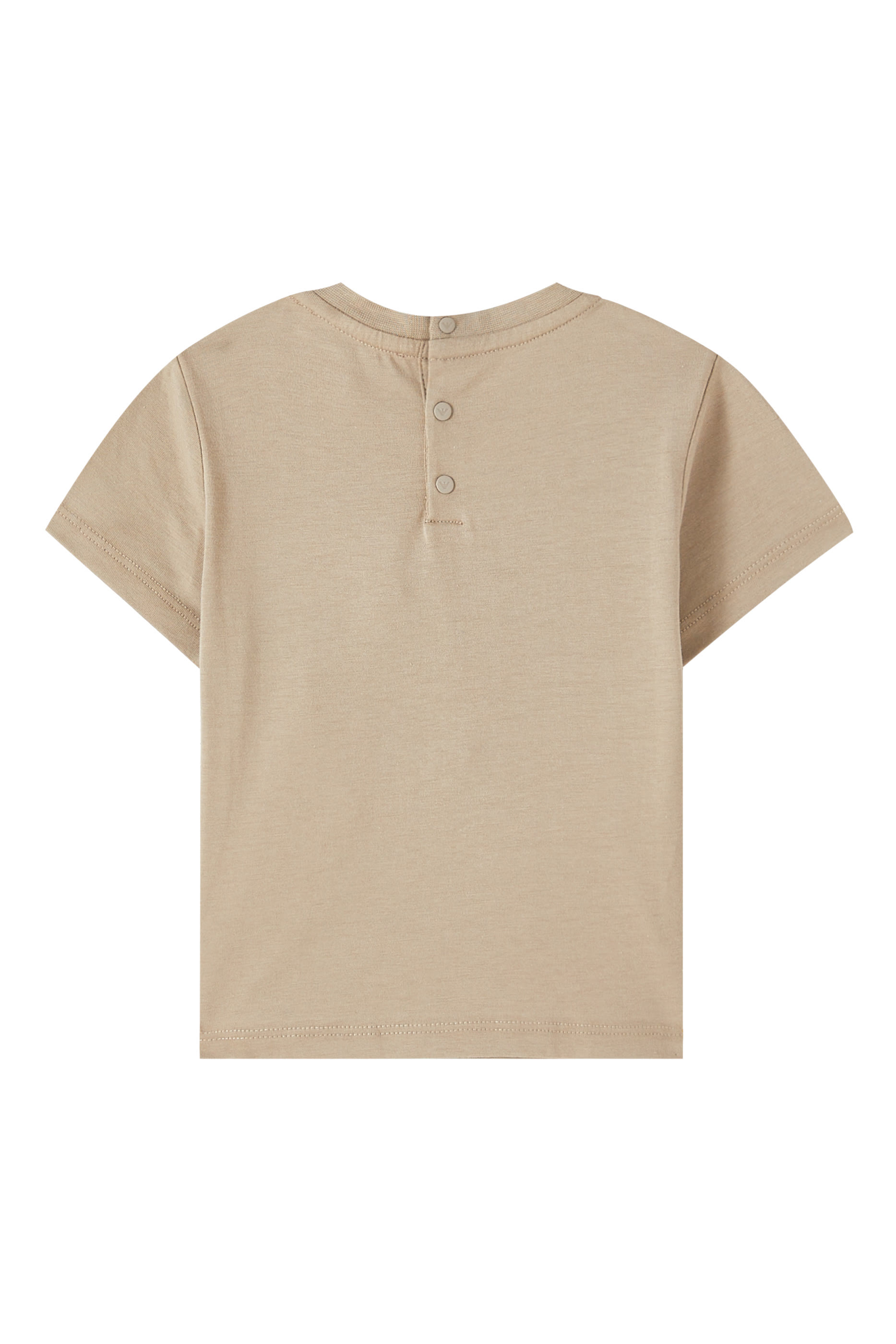 Kids EA Text Logo T-Shirt