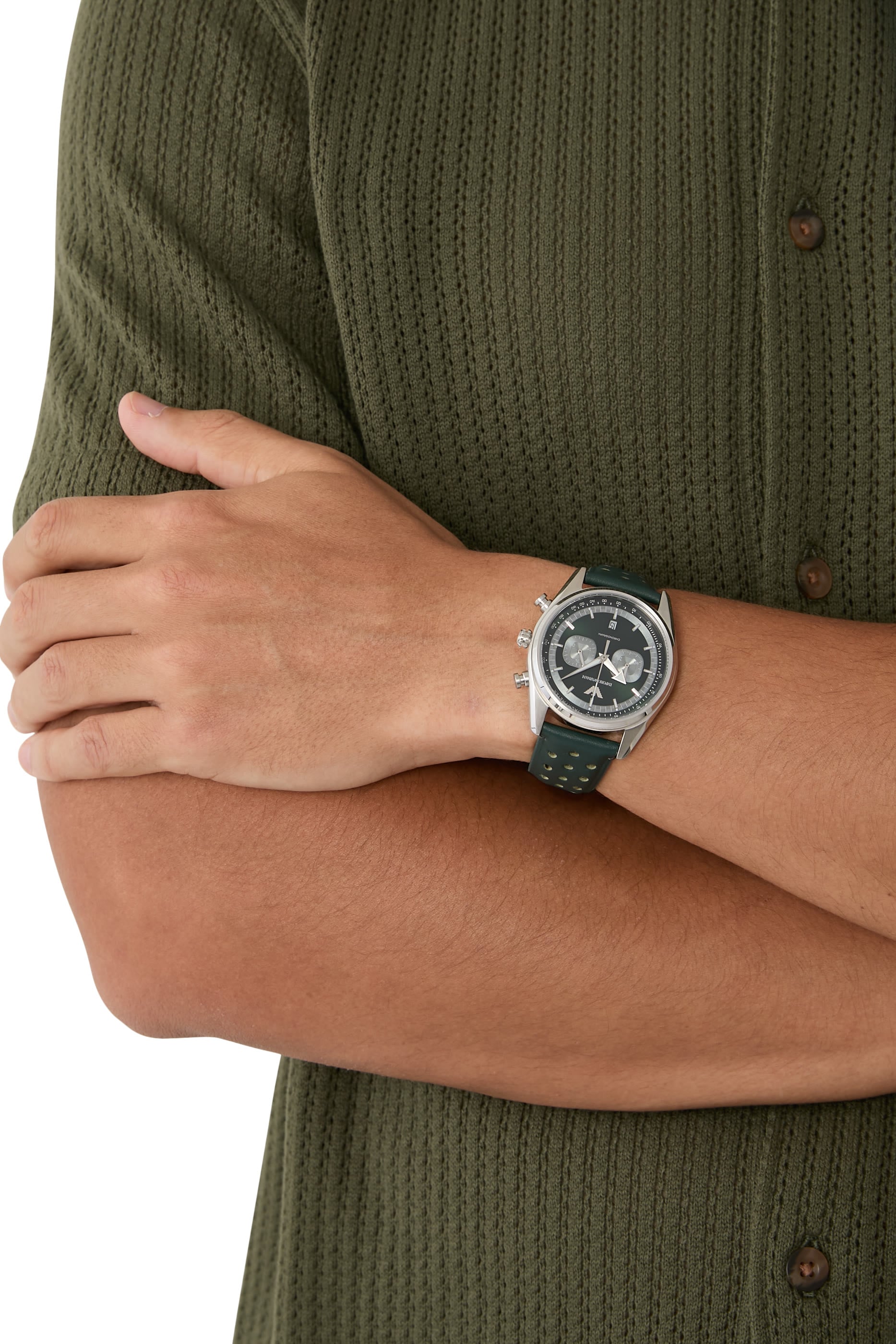 Miyota OS21 Quartz Chronograph Watch