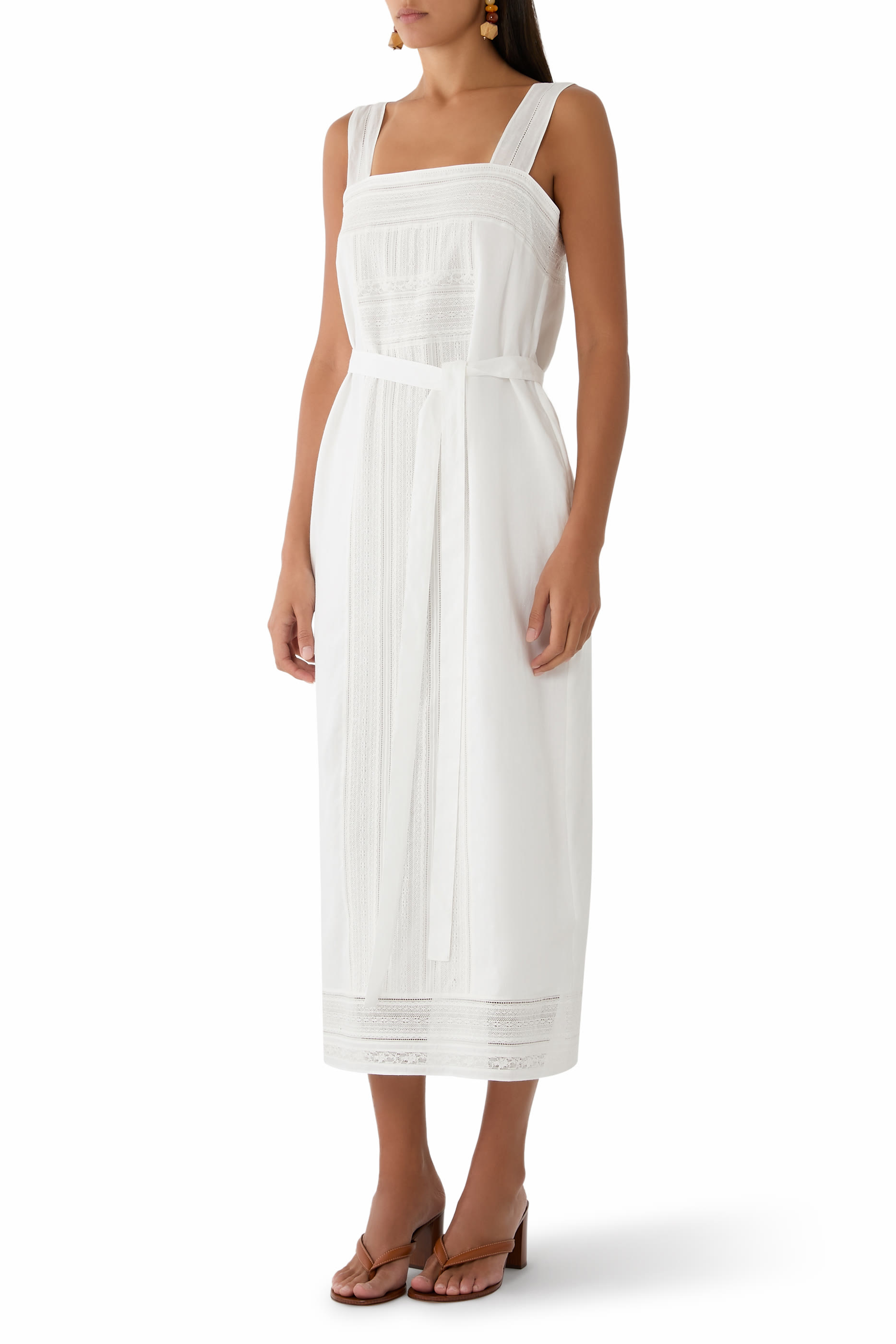 Lace Trim Slip Dress