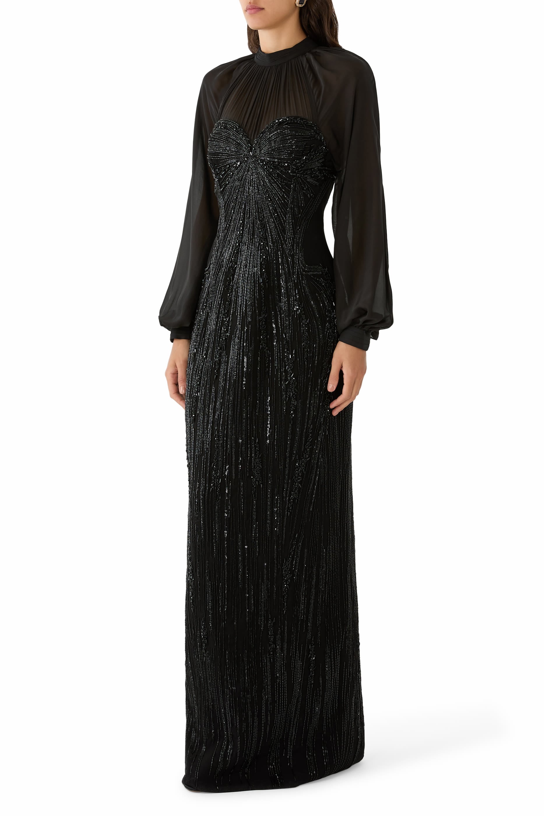  Cosmic Blouson Gown