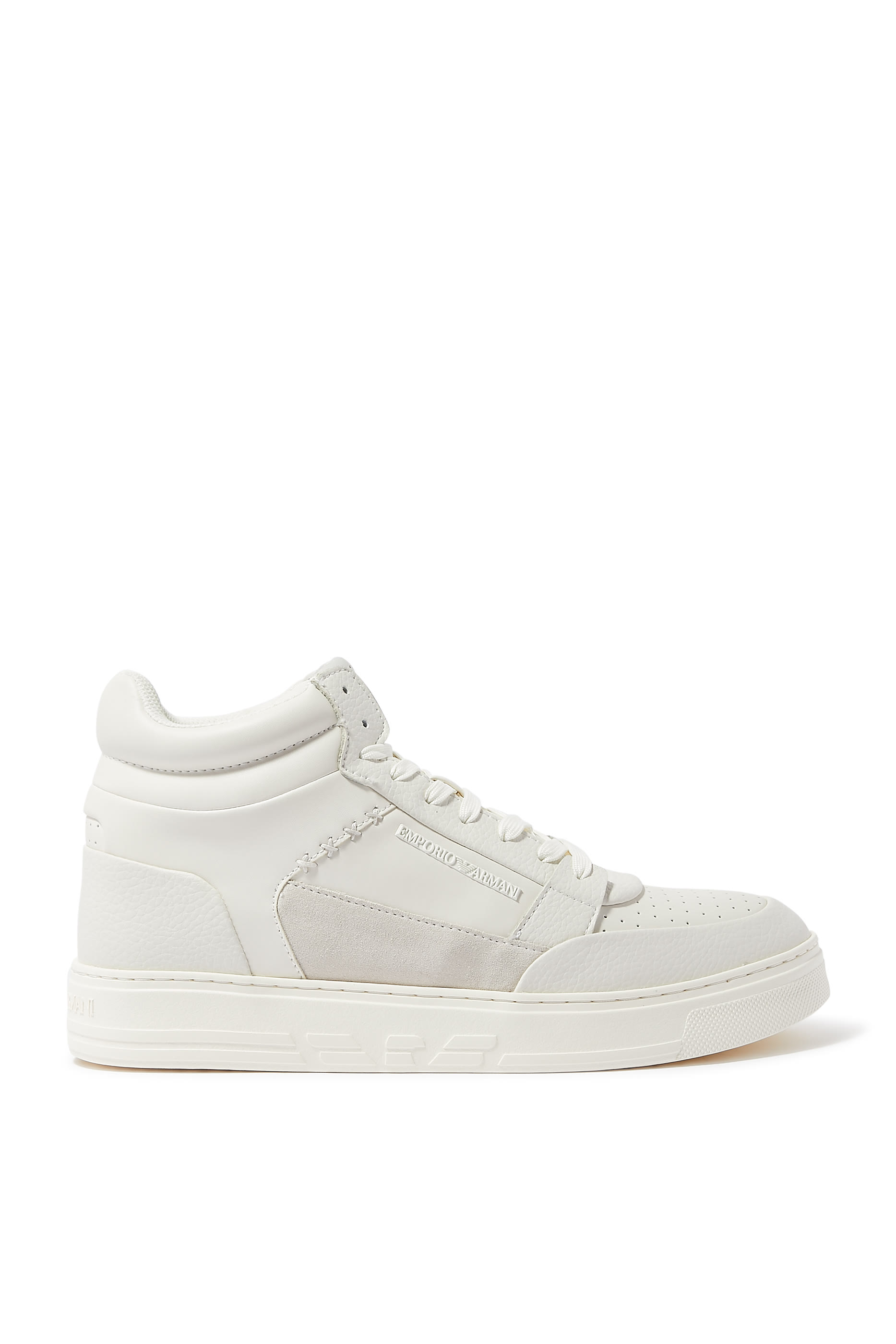 ASV High-top Sneakers in Regenerated Leather