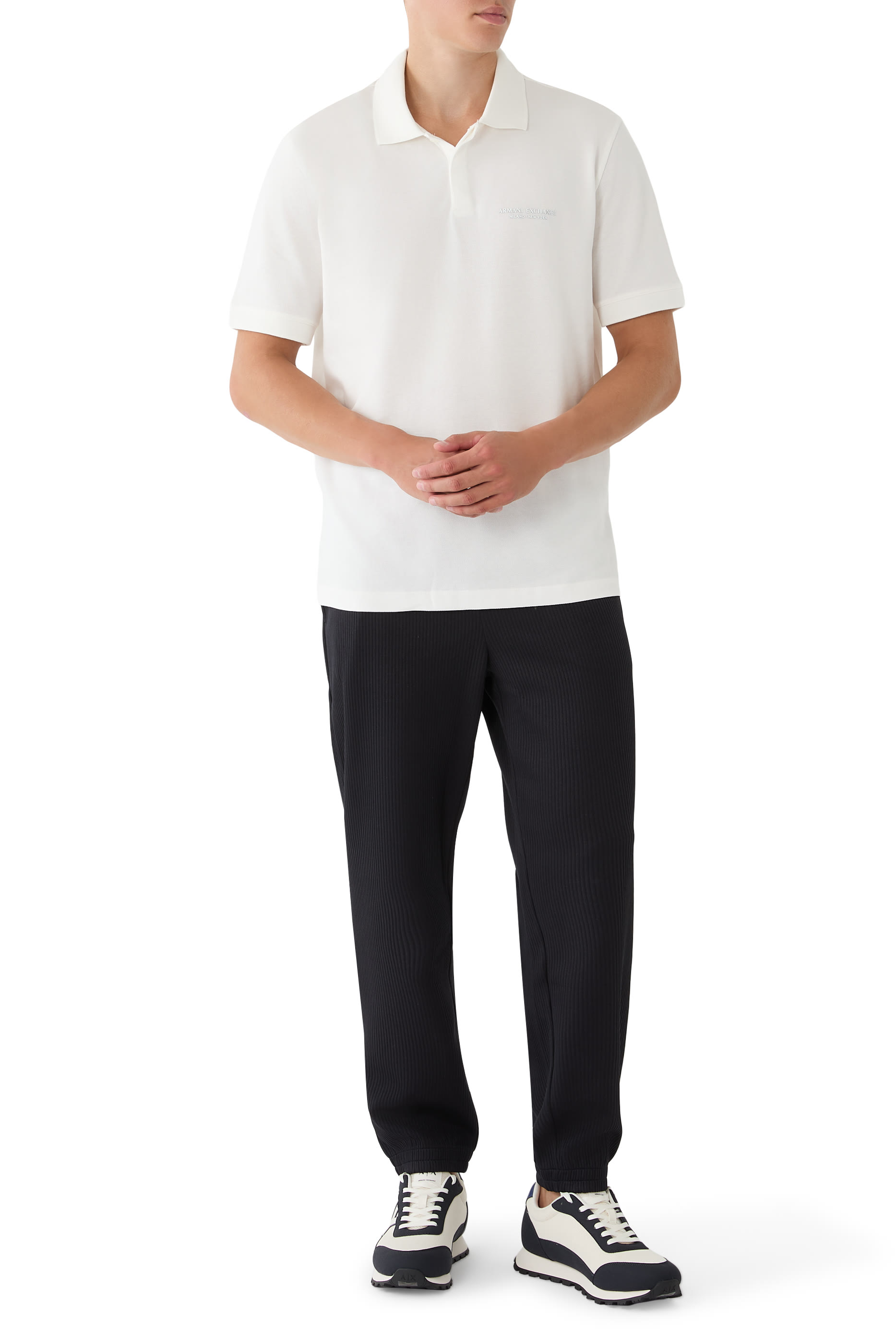 AX Logo Regular Fit Polo