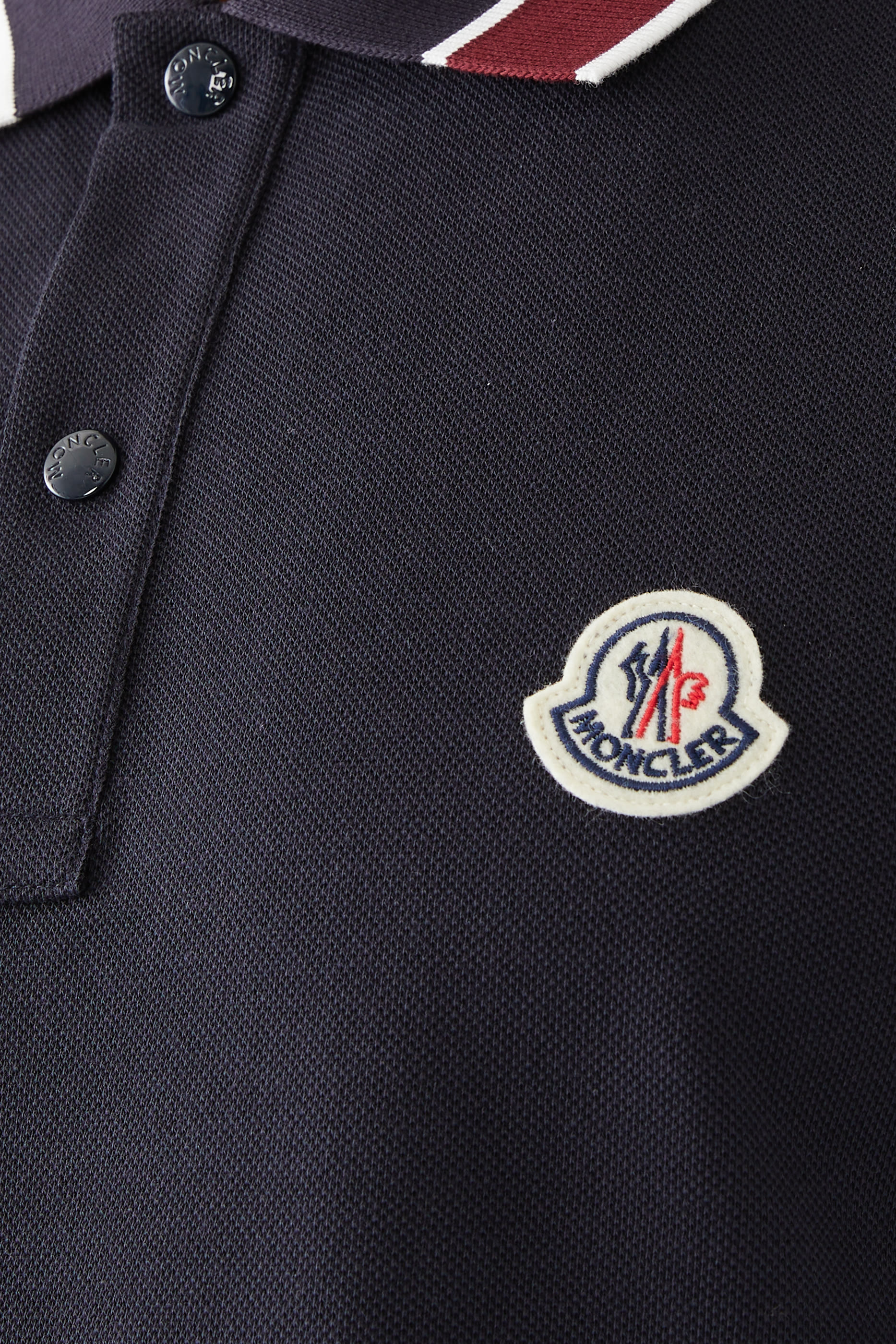 Logo Patch Polo Shirt