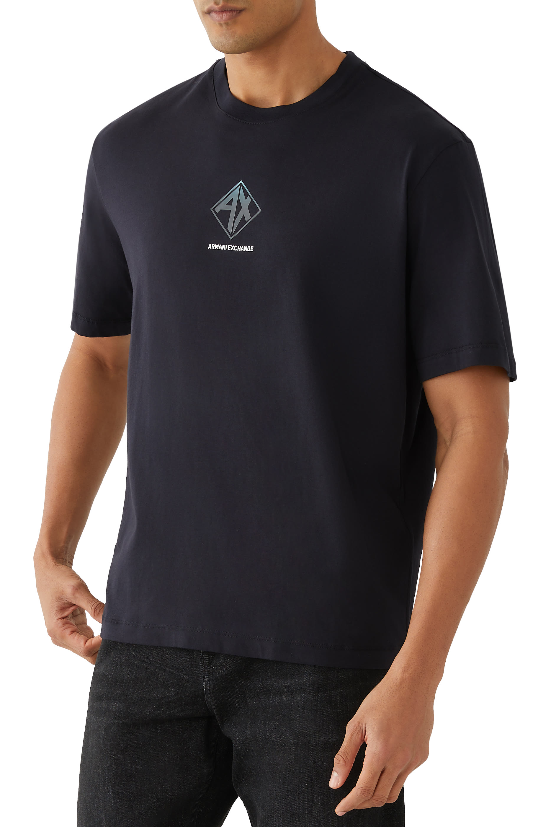 AX Logo Regular Fit T-Shirt