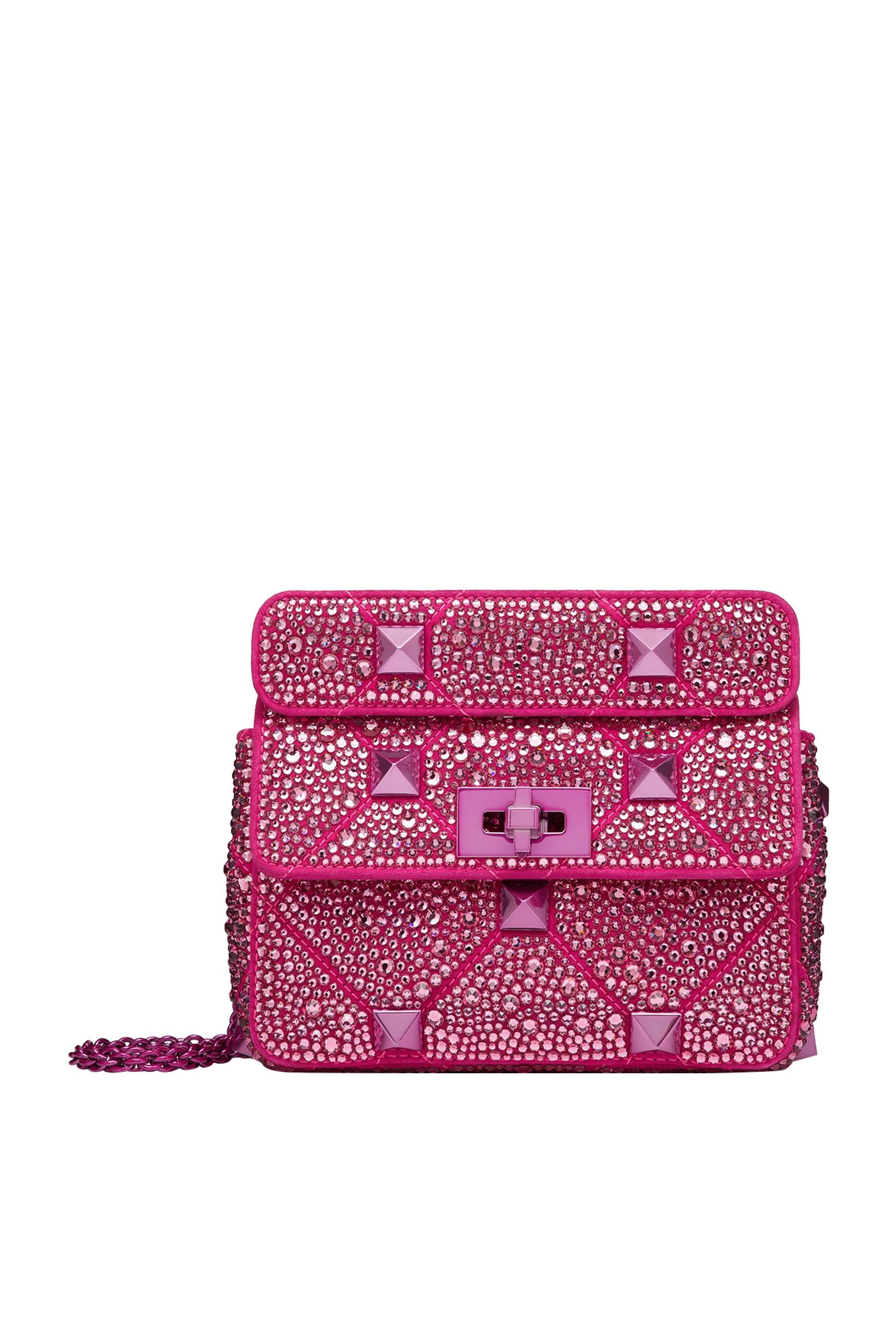  Small Roman The Stud Crystal Shoulder Bag