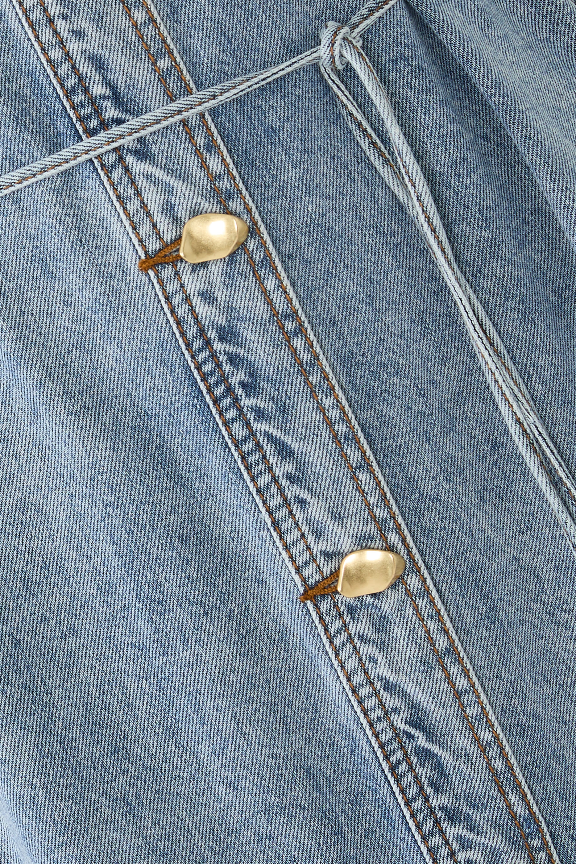 Amara Denim Maxi Dress