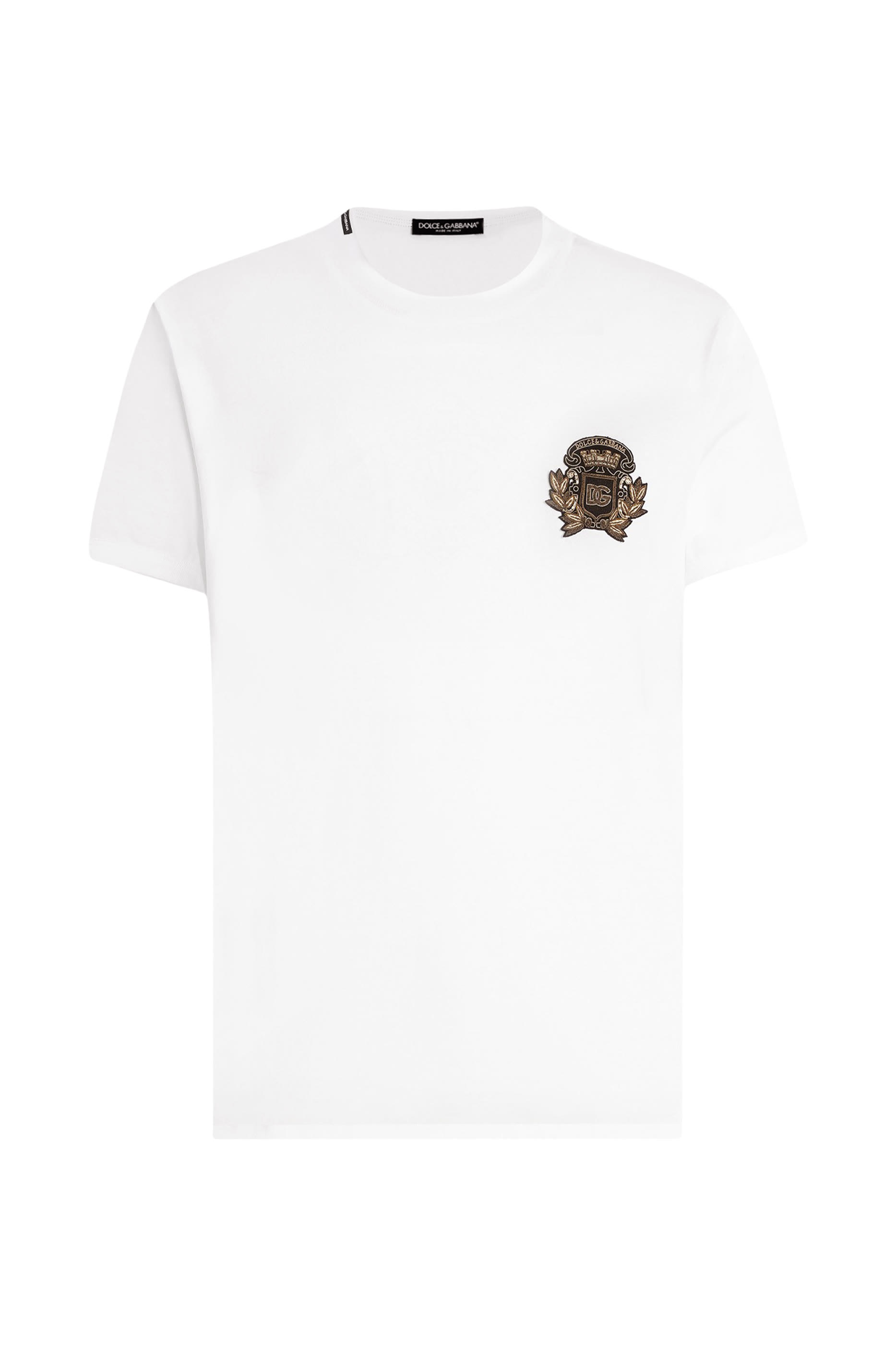 Heraldic Patch Cotton T-Shirt