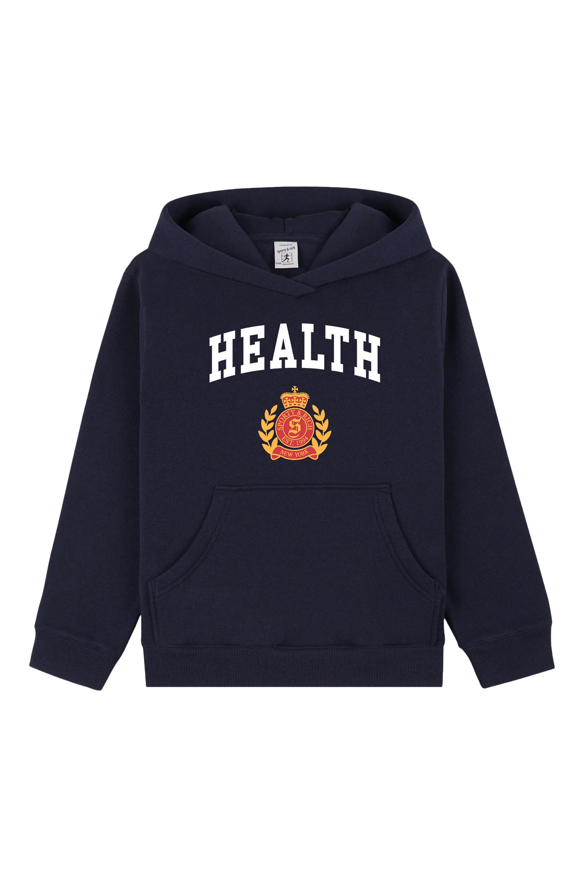 Kids NY Health Crest Hoodie 
