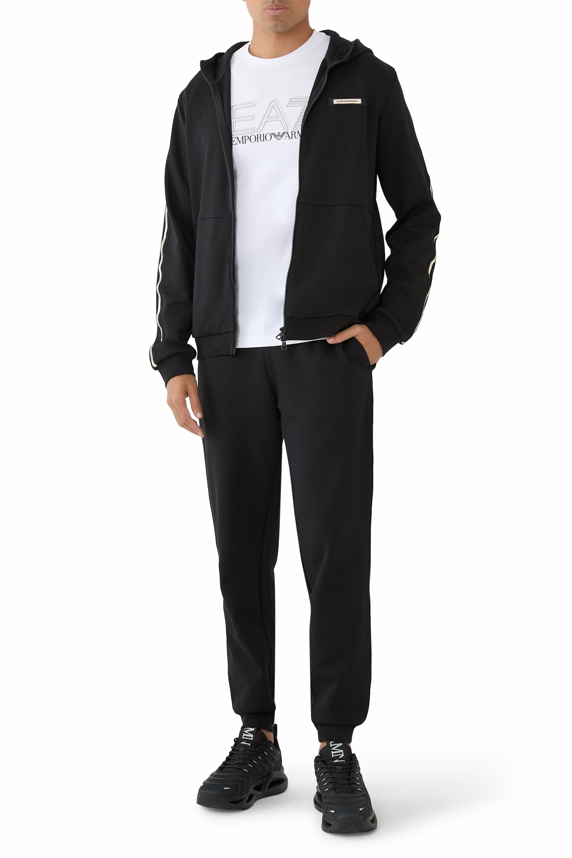 Logo Series Cotton-Blend Joggers