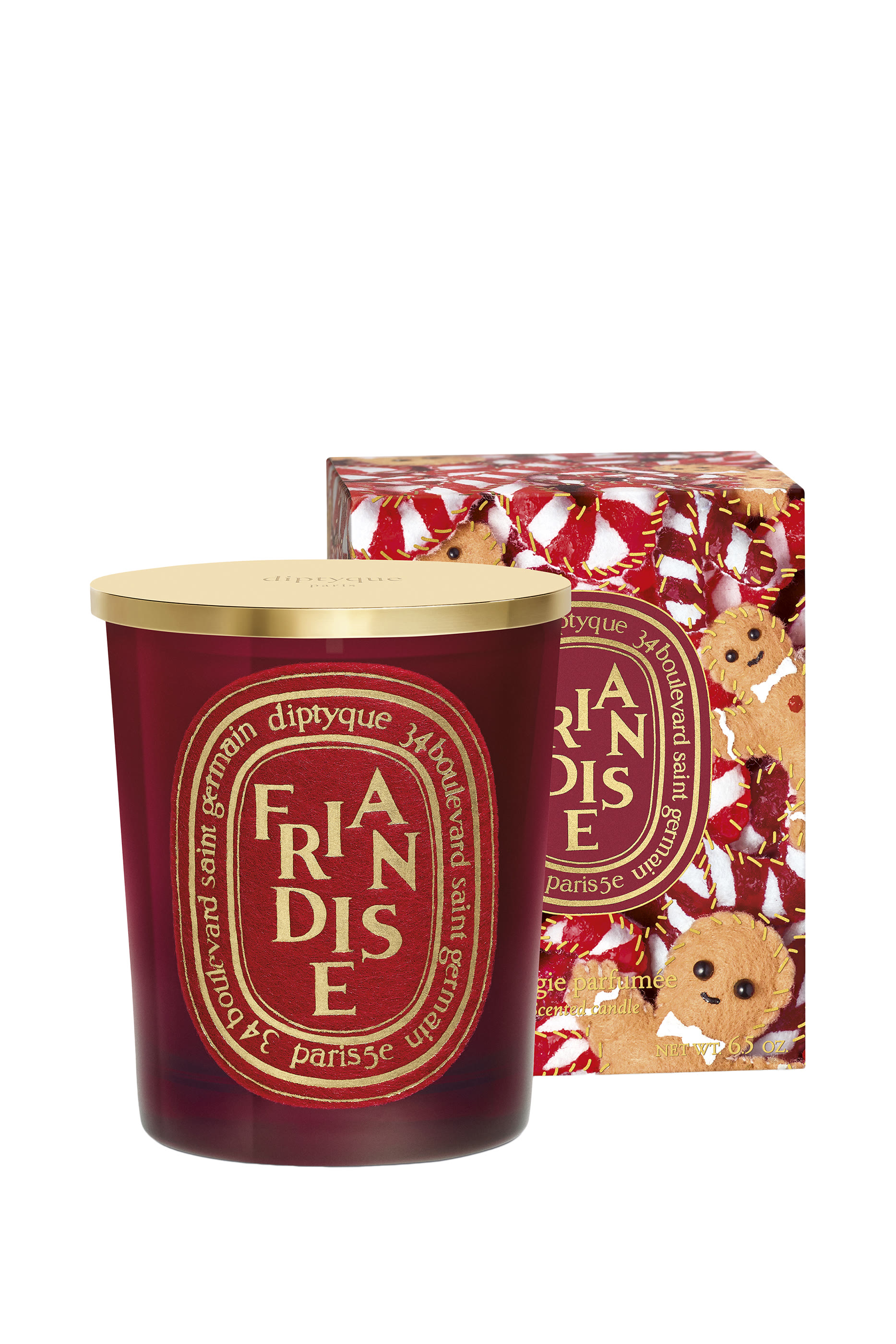 Diptyque Friandise Scented Candle with Felt Lid - Limited Edition