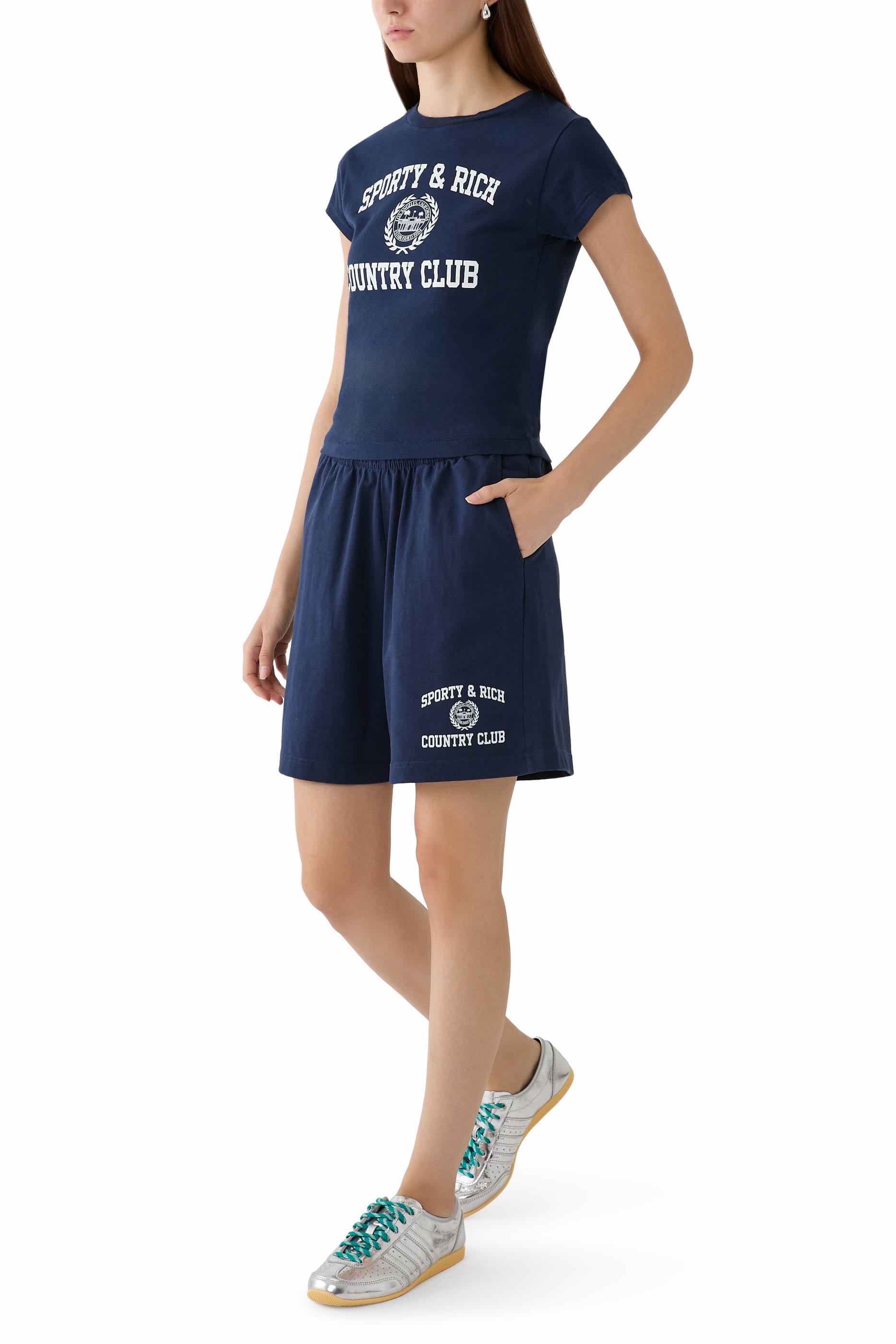 Varsity Crest Gym Shorts 