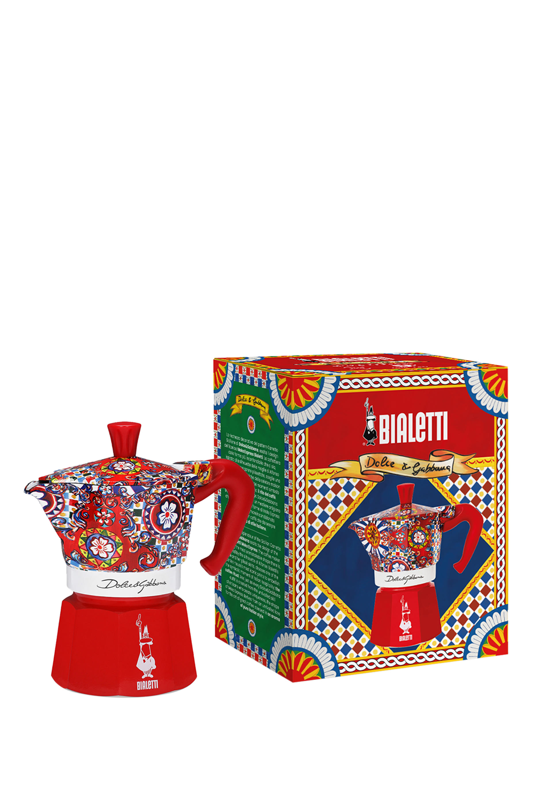 Moka Express Bialetti Dolce & Gabbana 3-Cup Espresso Maker