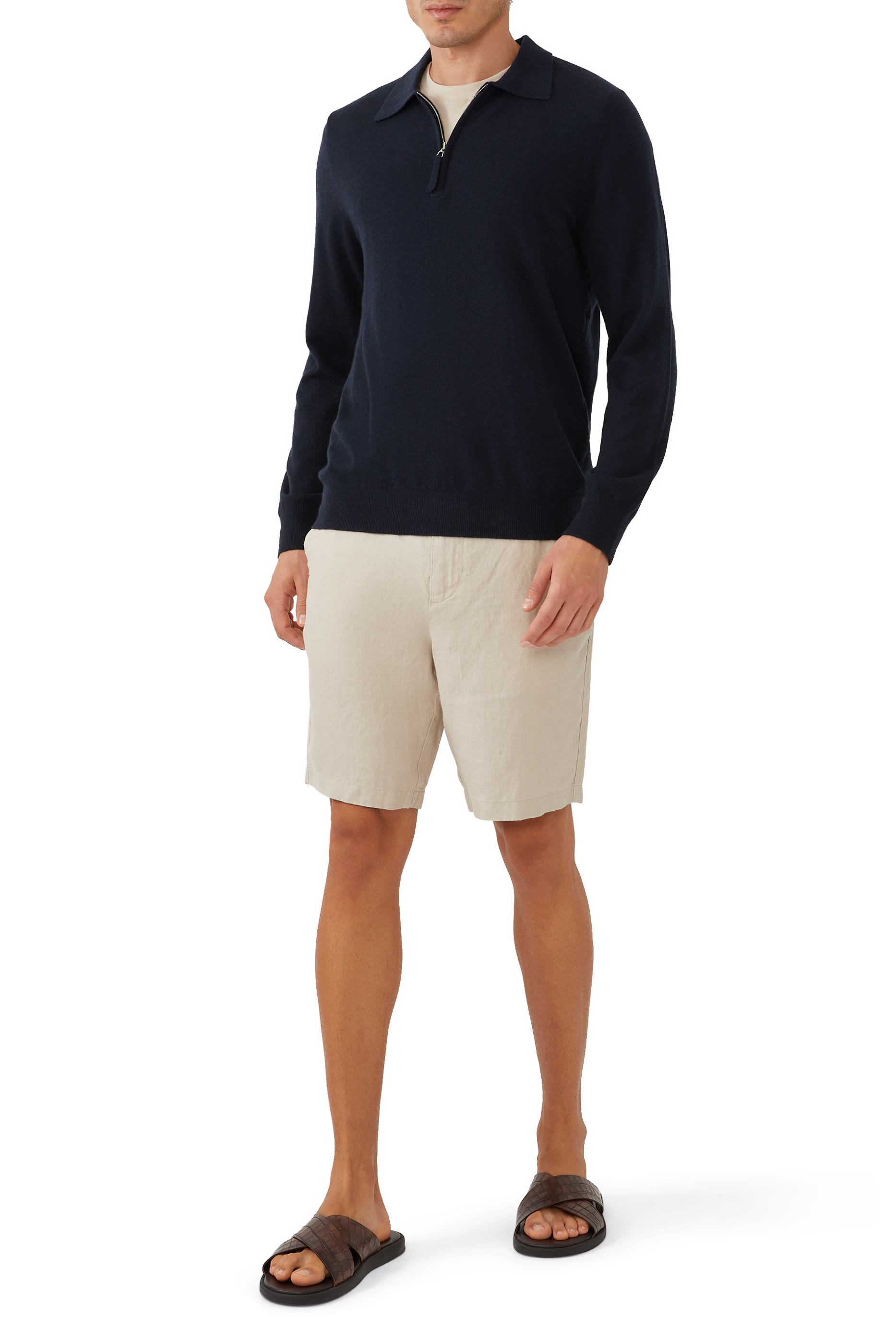 Mr Smythson Half-Zip Jumper